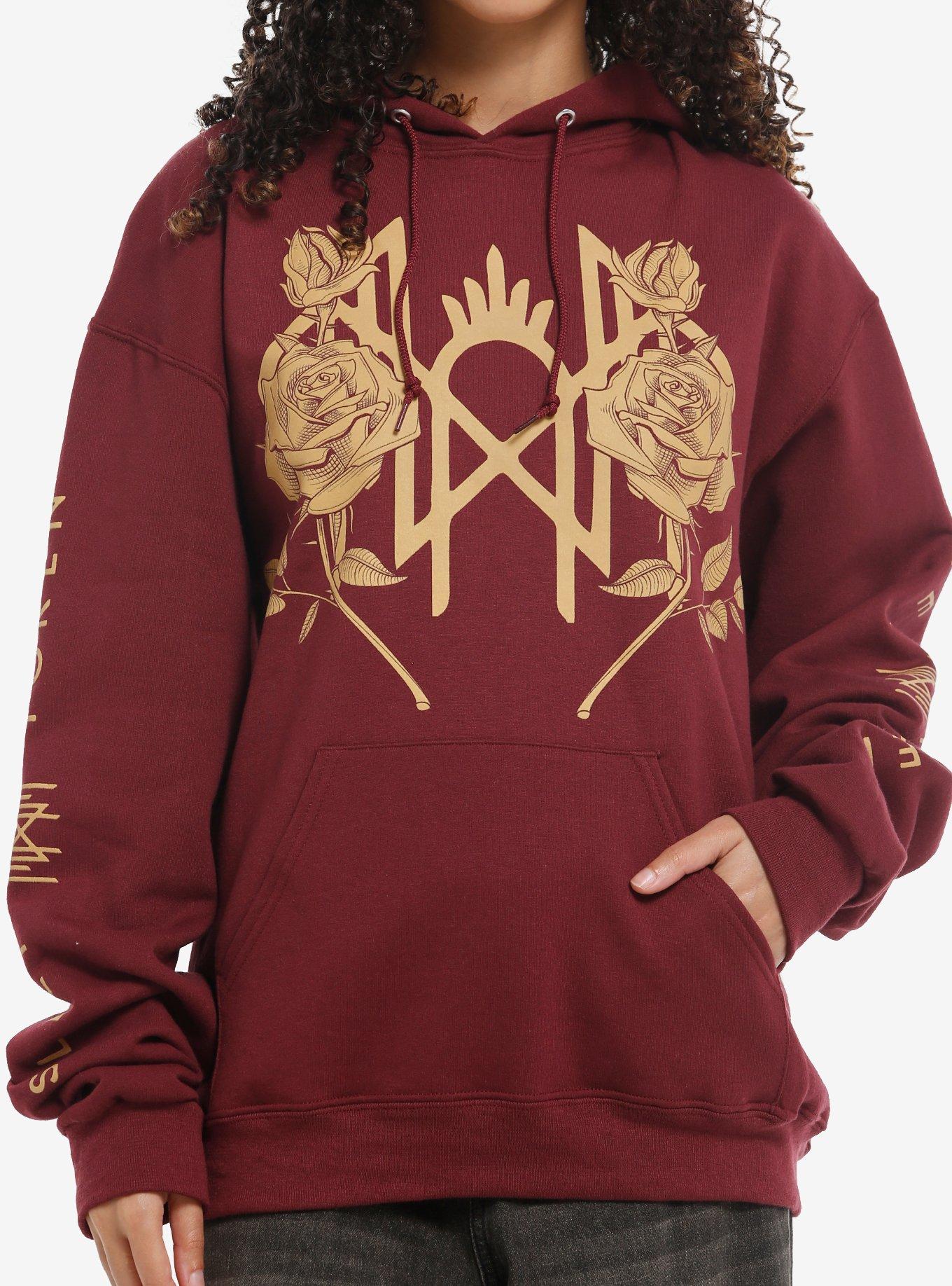 Sleep Token Even In Arcadia Floral Rune Hoodie, , hi-res
