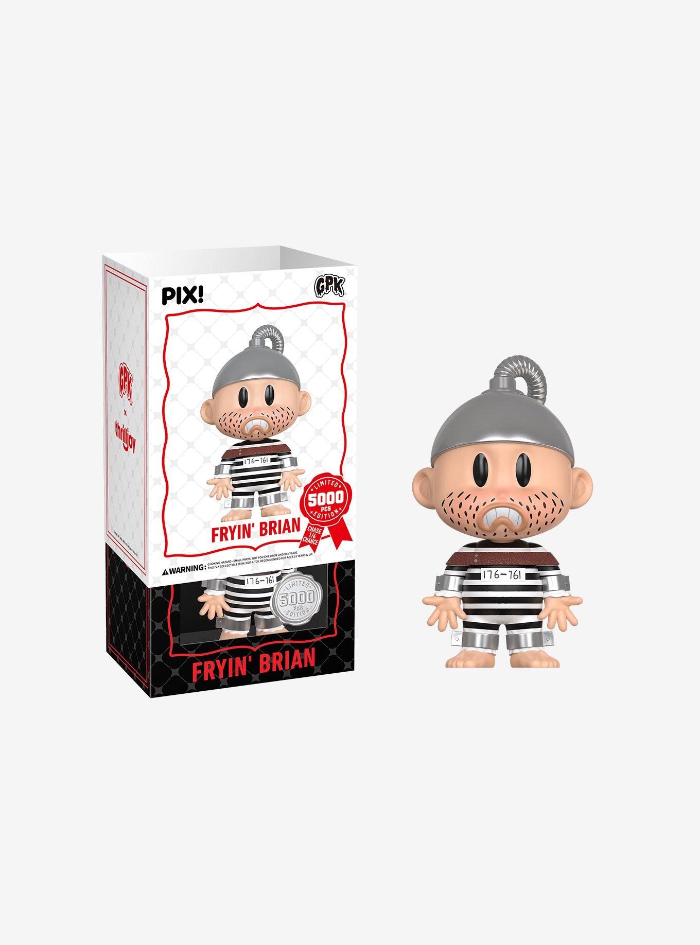 Thrilljoy Garbage Pail Kids Pix! Fryin' Brian Collectible Figure, , hi-res
