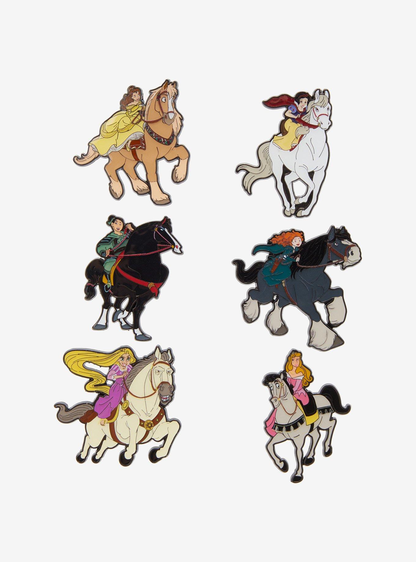 Loungefly Disney Princess Horse Blind Box Enamel Pin Hot Topic Exclusive, , hi-res