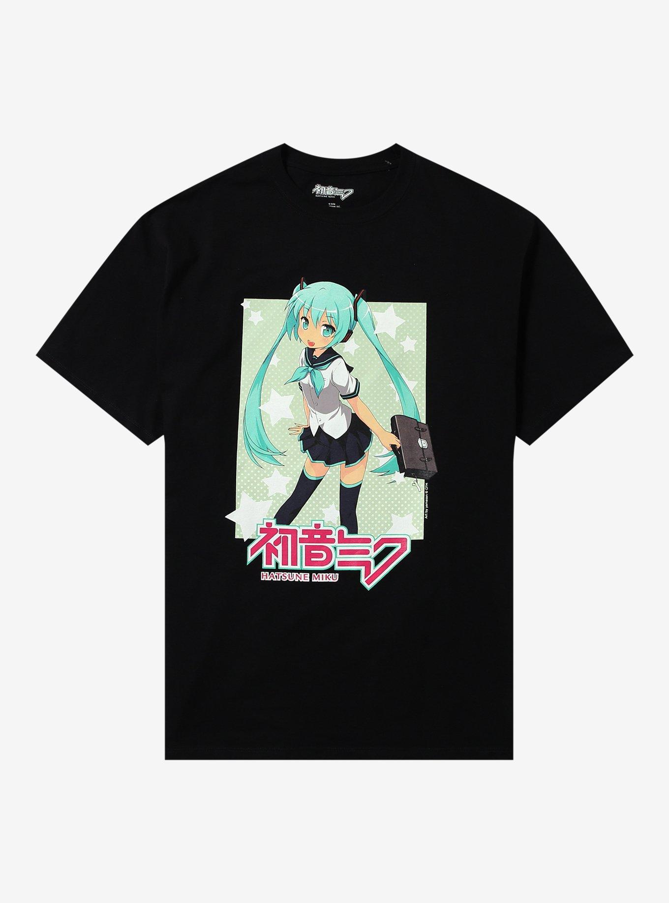 Hatsune Miku School Uniform T-Shirt, , hi-res