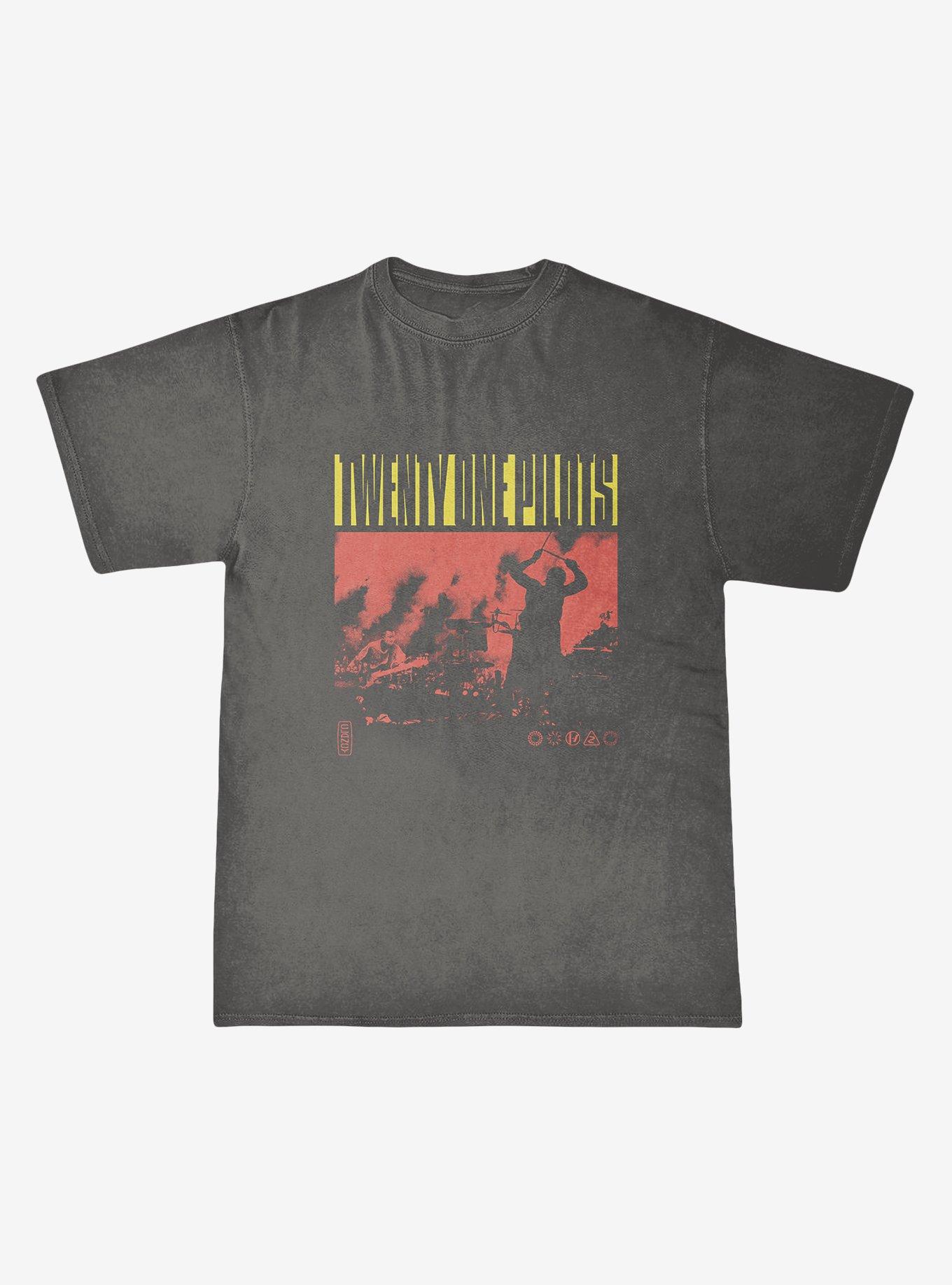 Twenty One Pilots Performance Smoke T-Shirt, , hi-res