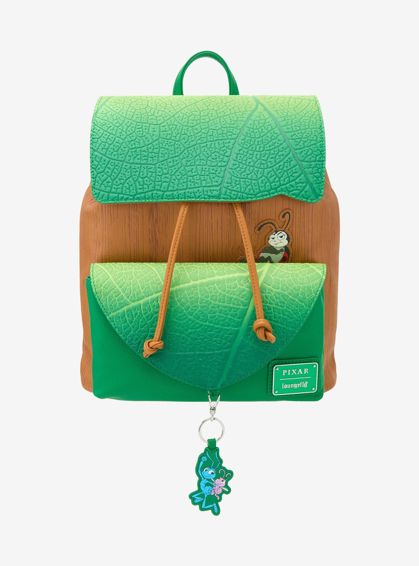 Loungefly Disney Pixar A Bug's Life Leaf Mini Backpack - BoxLunch Exclusive, , hi-res