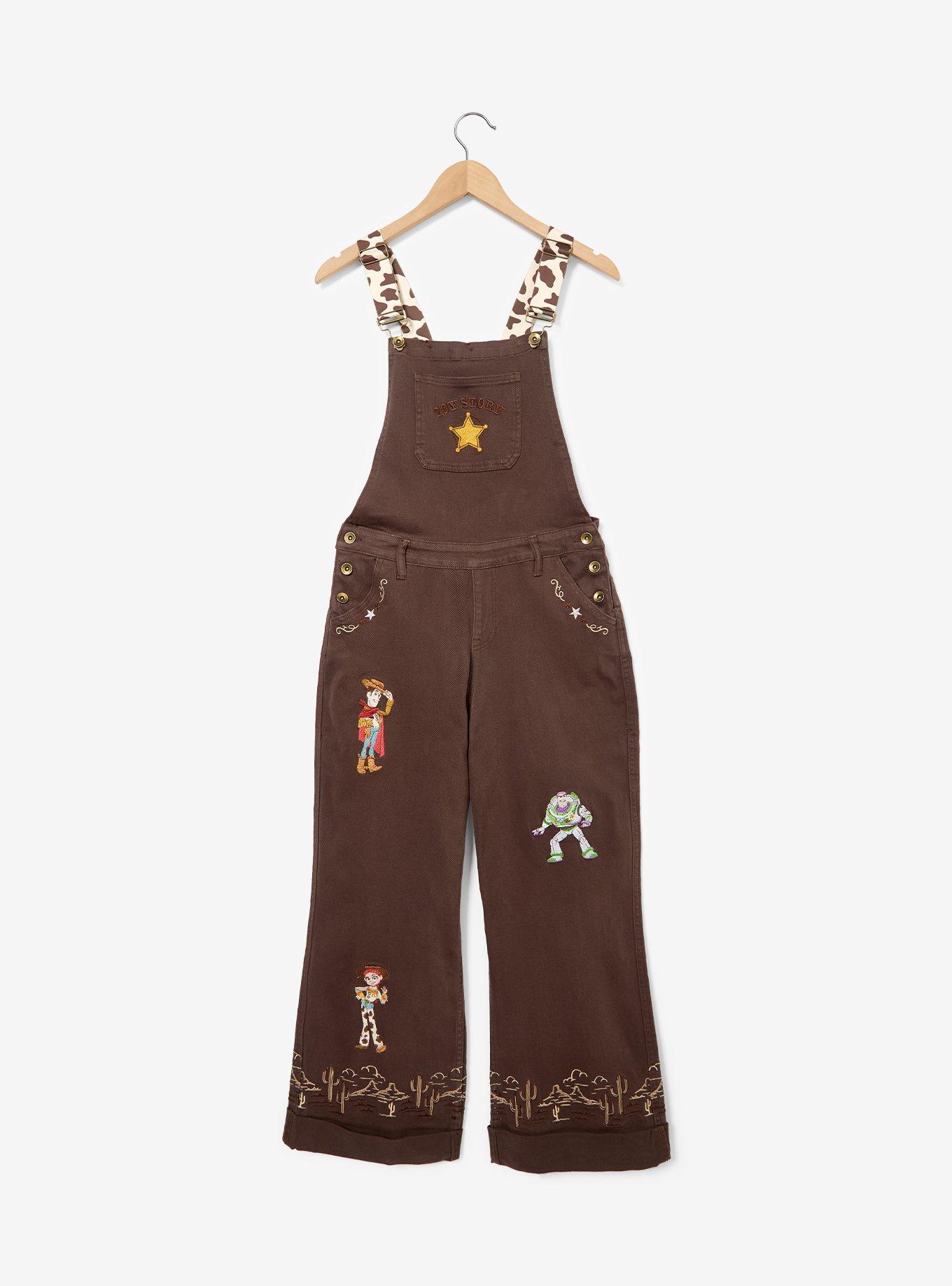 Disney Pixar Toy Story Characters Western Women's Overalls - BoxLunch Exclusive, , hi-res