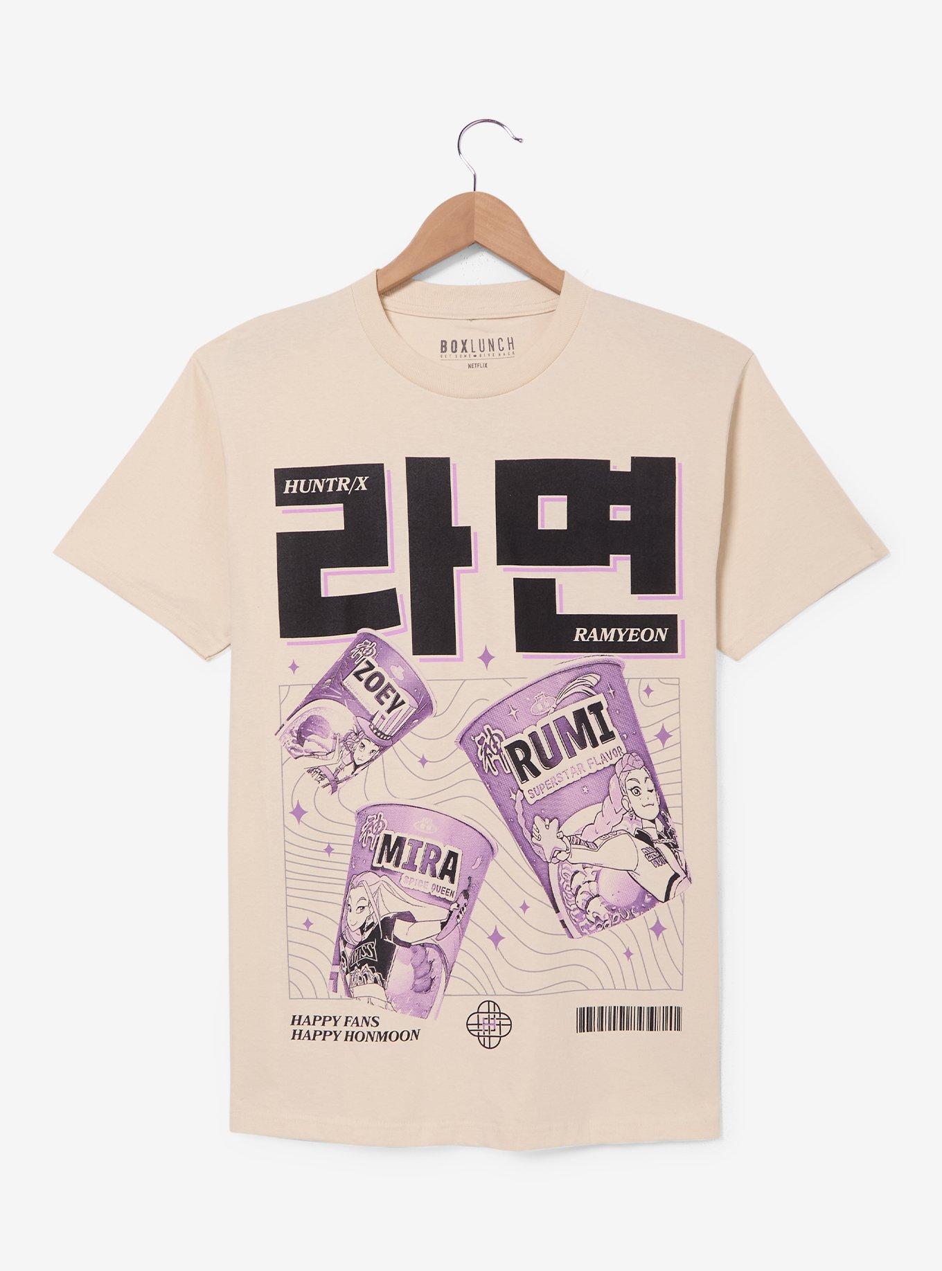 KPop Demon Hunters HUNTR/X Ramyeon Cups T-Shirt - BoxLunch Exclusive, , hi-res