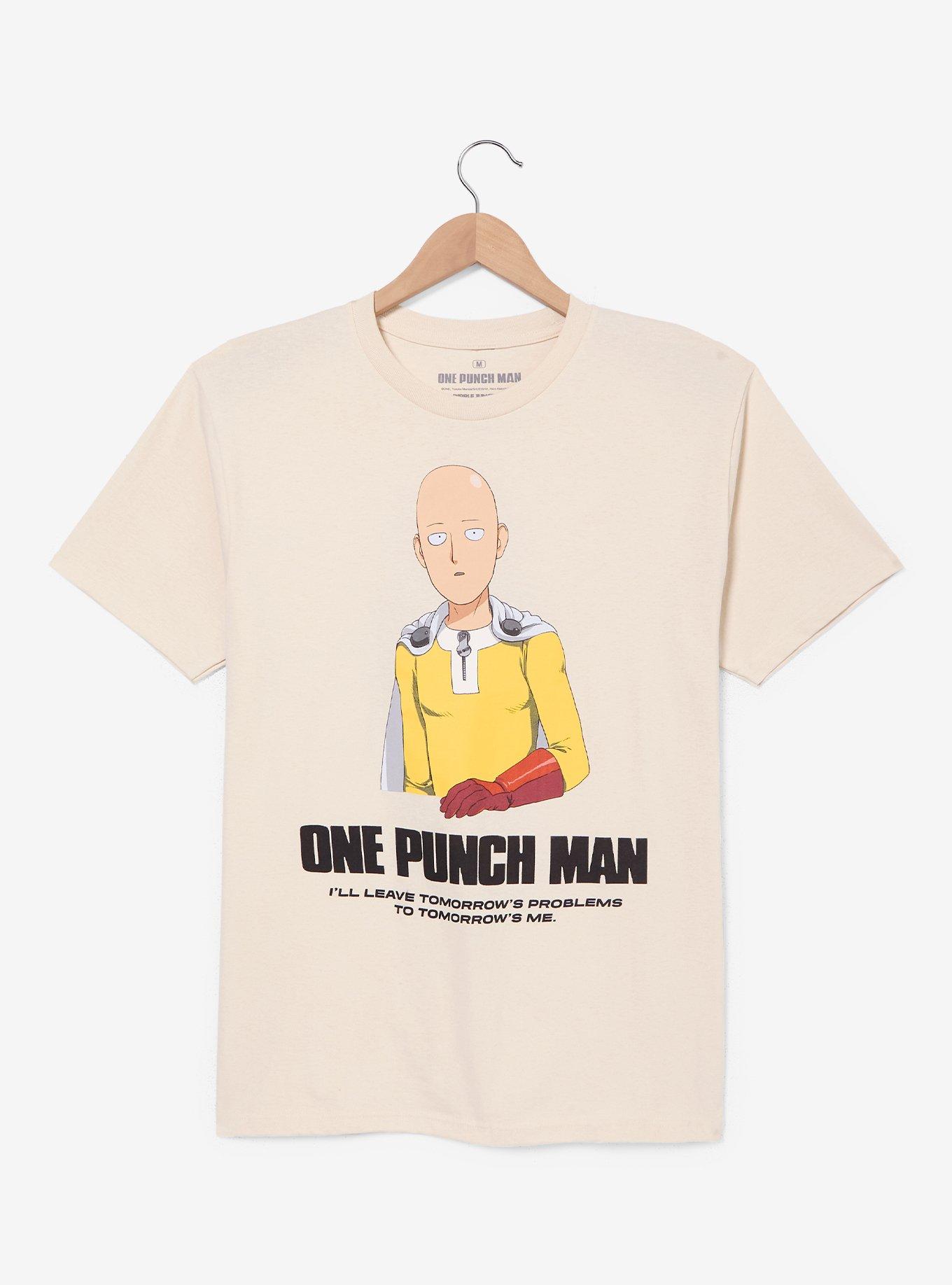 One Punch Man Saitama Graphic T-Shirt &mdash; BoxLunch Exclusive, , hi-res