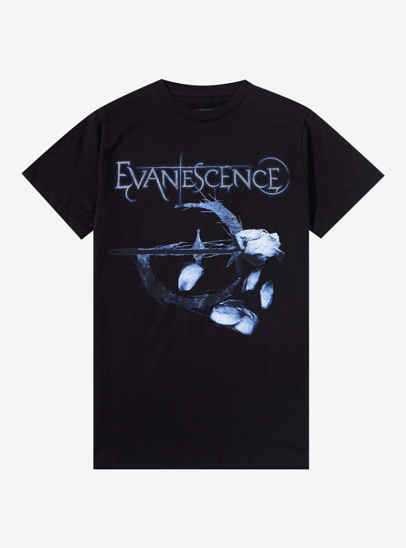 Evanescence Falling Petals T-Shirt, , hi-res