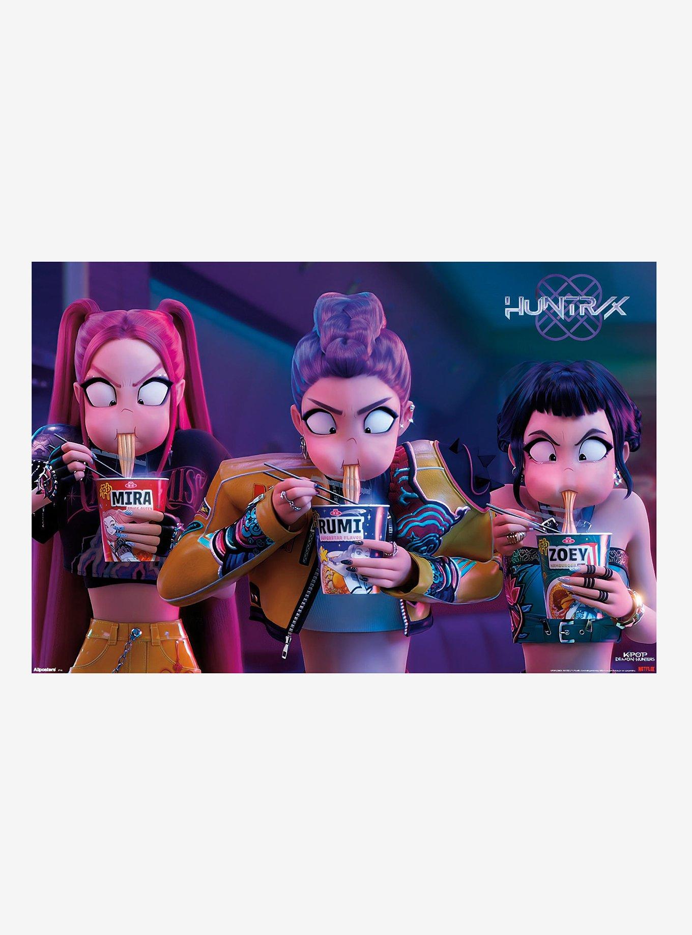 KPop Demon Hunters HUNTR/X Noodles Poster | Hot Topic