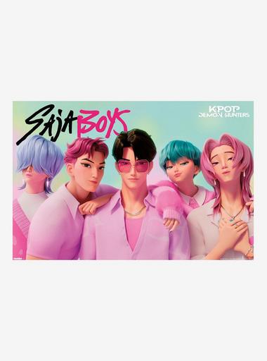 KPop Demon Hunters Saja Boys Soda Pop Poster | Hot Topic