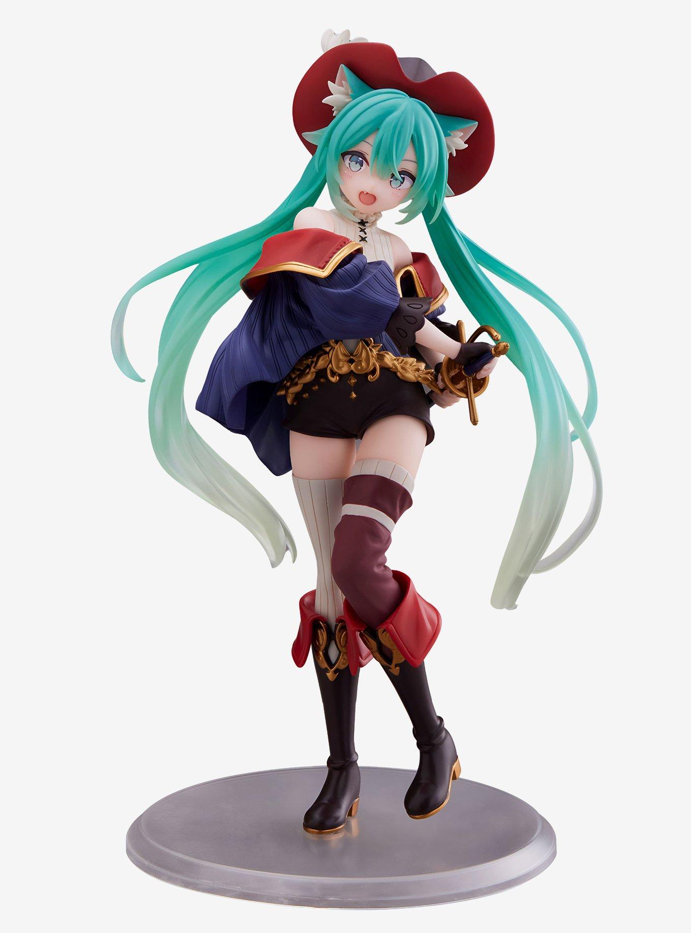 Taito Hatsune Miku (Puss In Boots Ver.) Wonderland Figure, , hi-res
