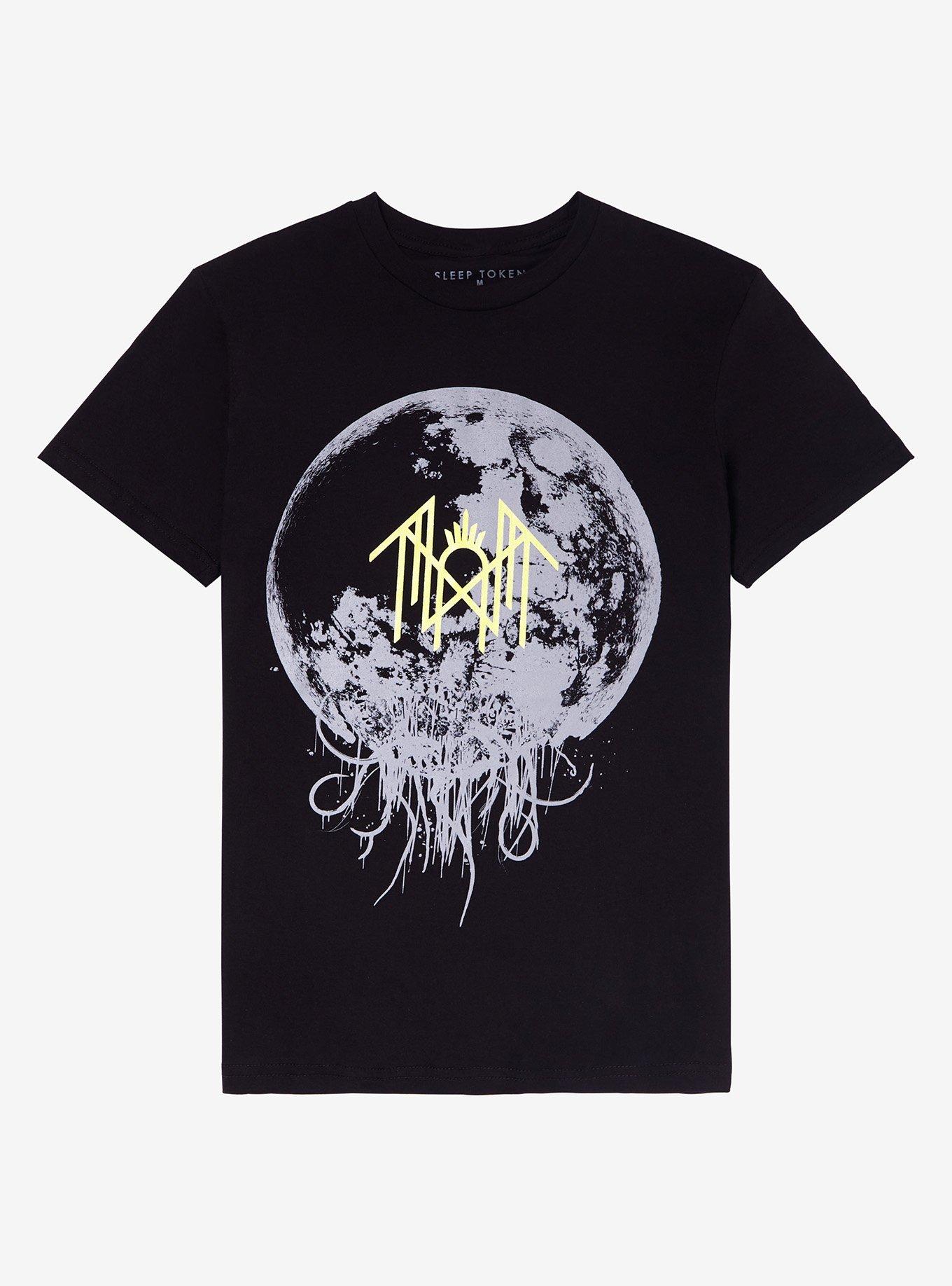 Sleep Token Moon Glow-In-The-Dark T-Shirt, , hi-res