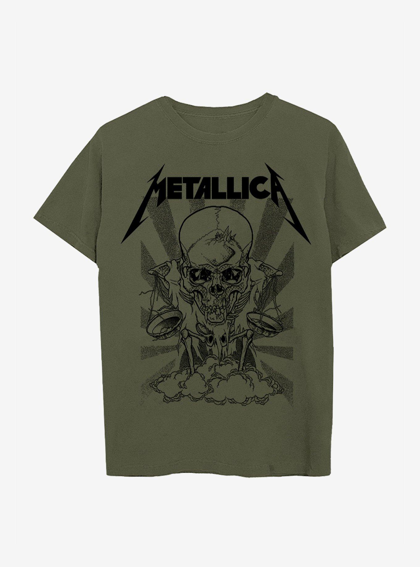 Metallica Skull Scales T-Shirt, , hi-res