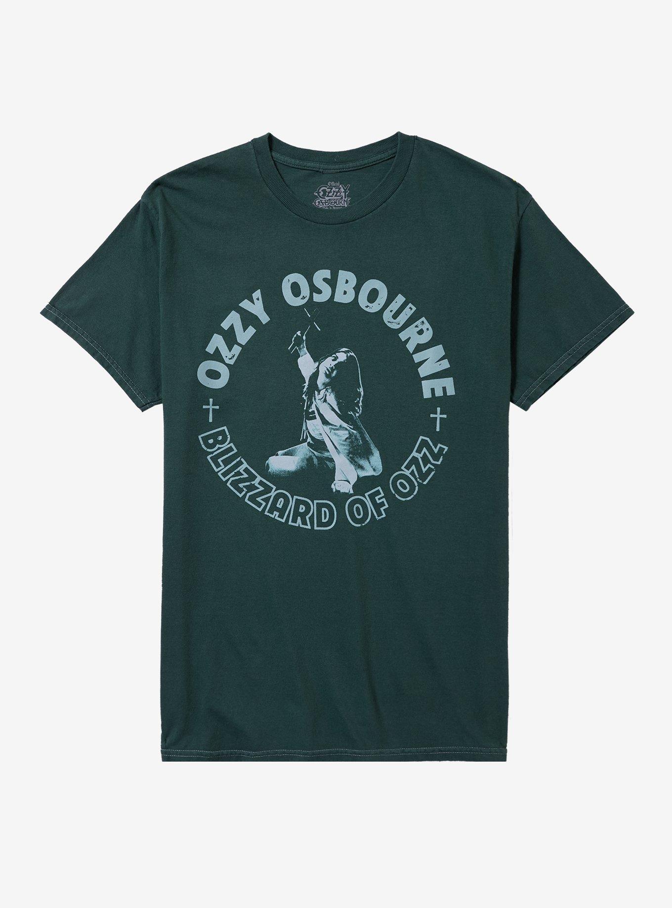 Ozzy Osbourne Blizzard Of Ozz Green T-Shirt