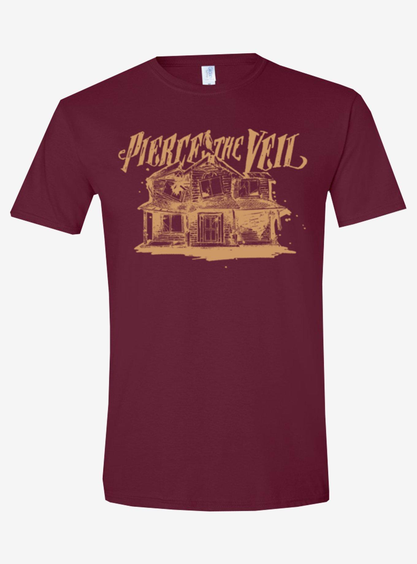 Pierce The Veil Collide With The Sky Maroon T-Shirt, , hi-res