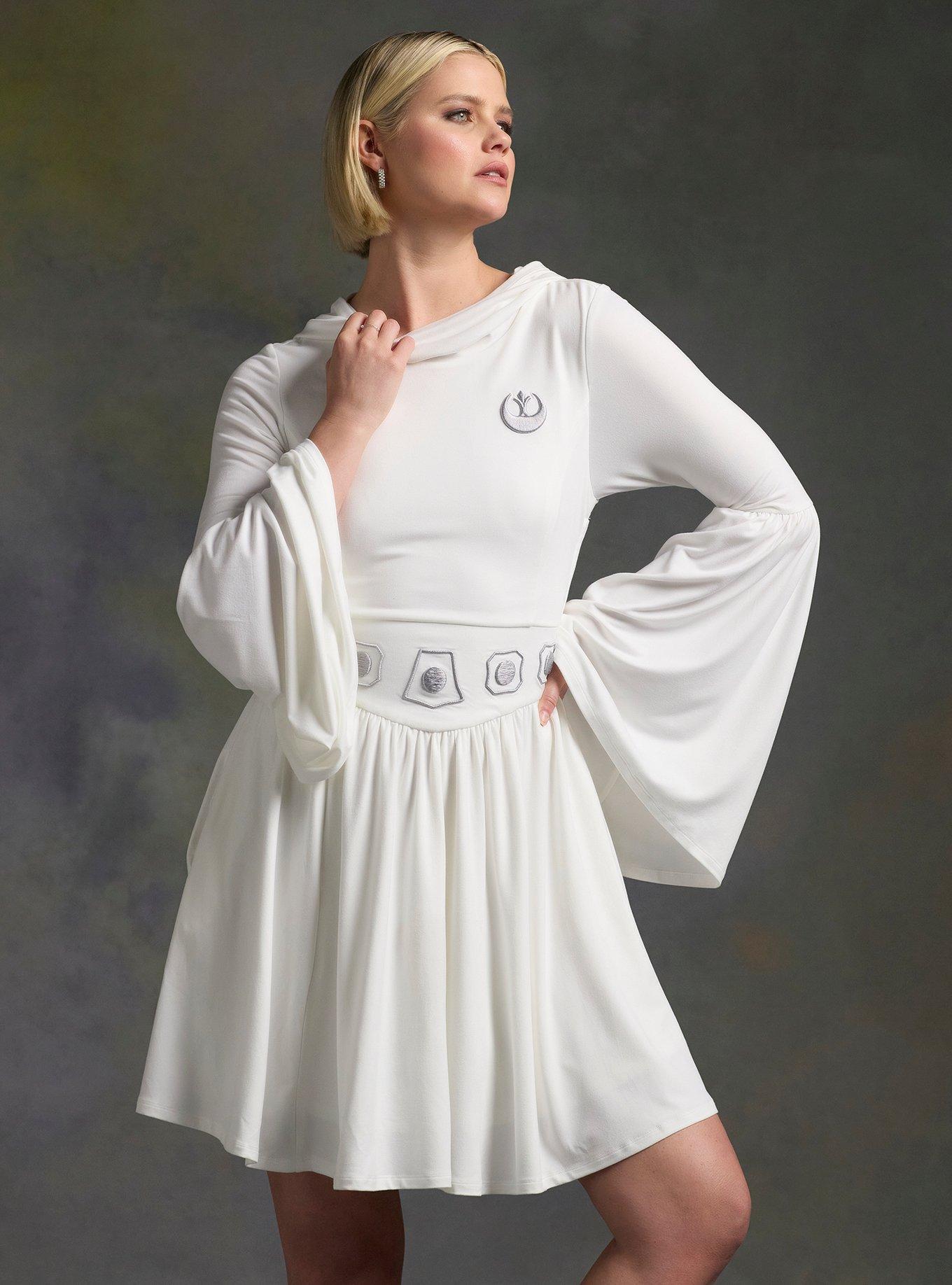 Her Universe Star Wars Princess Leia Hooded Dress Her Universe Exclusive, , hi-res
