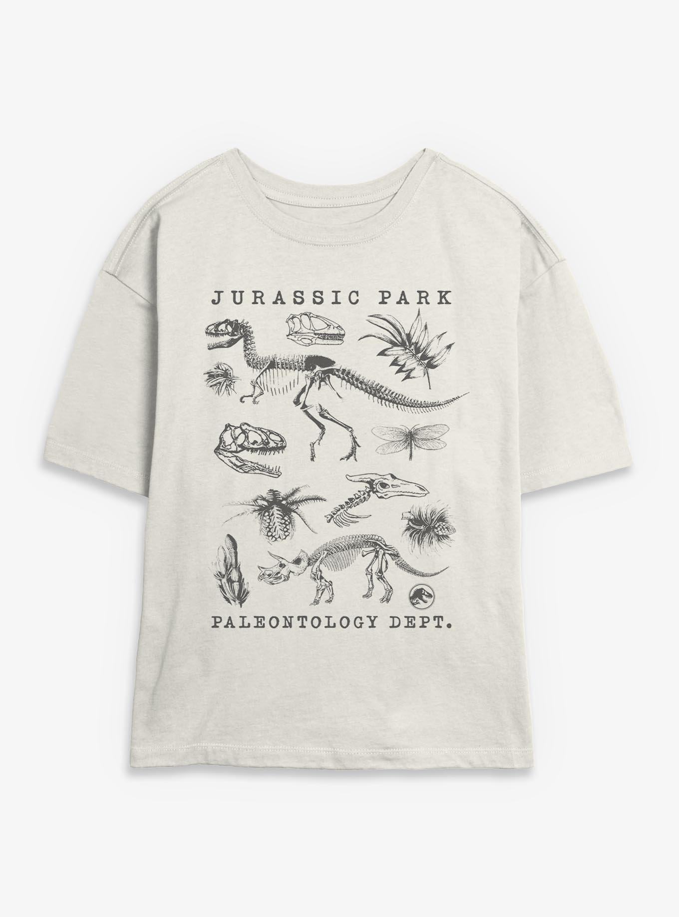 Jurassic Park Flora & Fauna Womens Skimmer T-Shirt, , hi-res