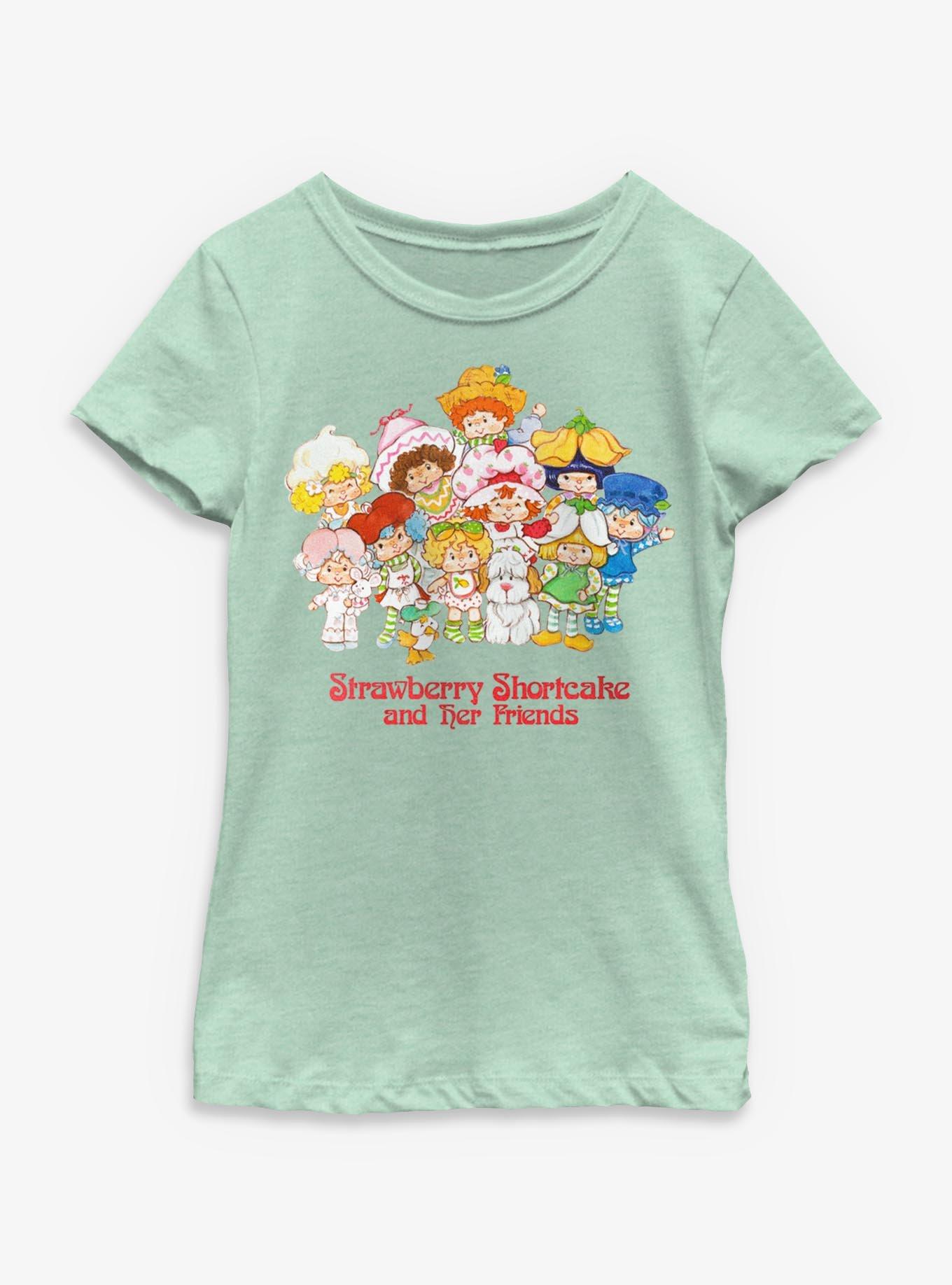 Strawberry Shortcake Strawberry And Her Friends Youth Girls T-Shirt, , hi-res