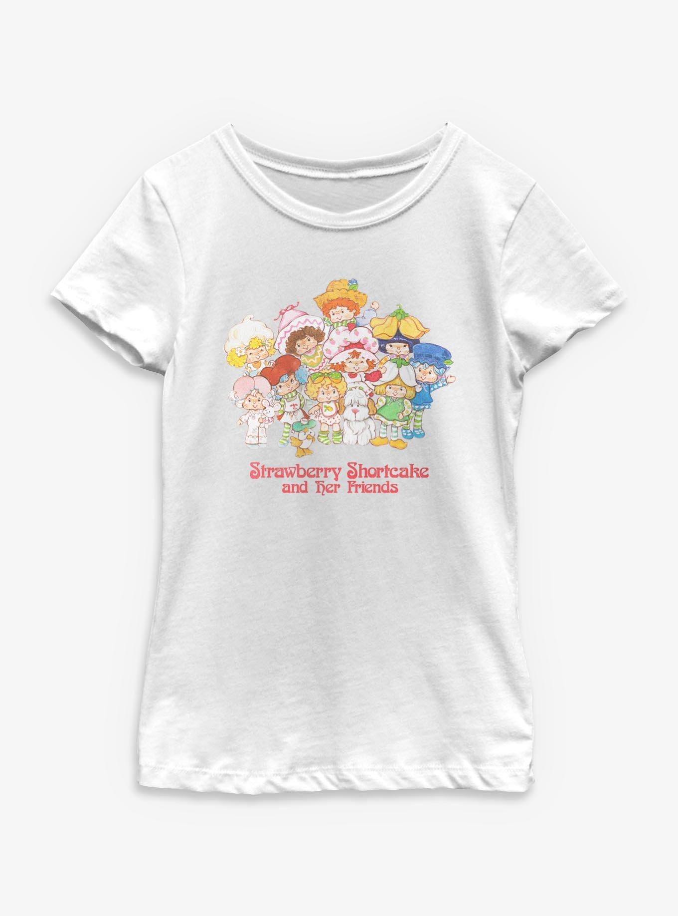 Strawberry Shortcake Strawberry And Her Friends Youth Girls T-Shirt, , hi-res
