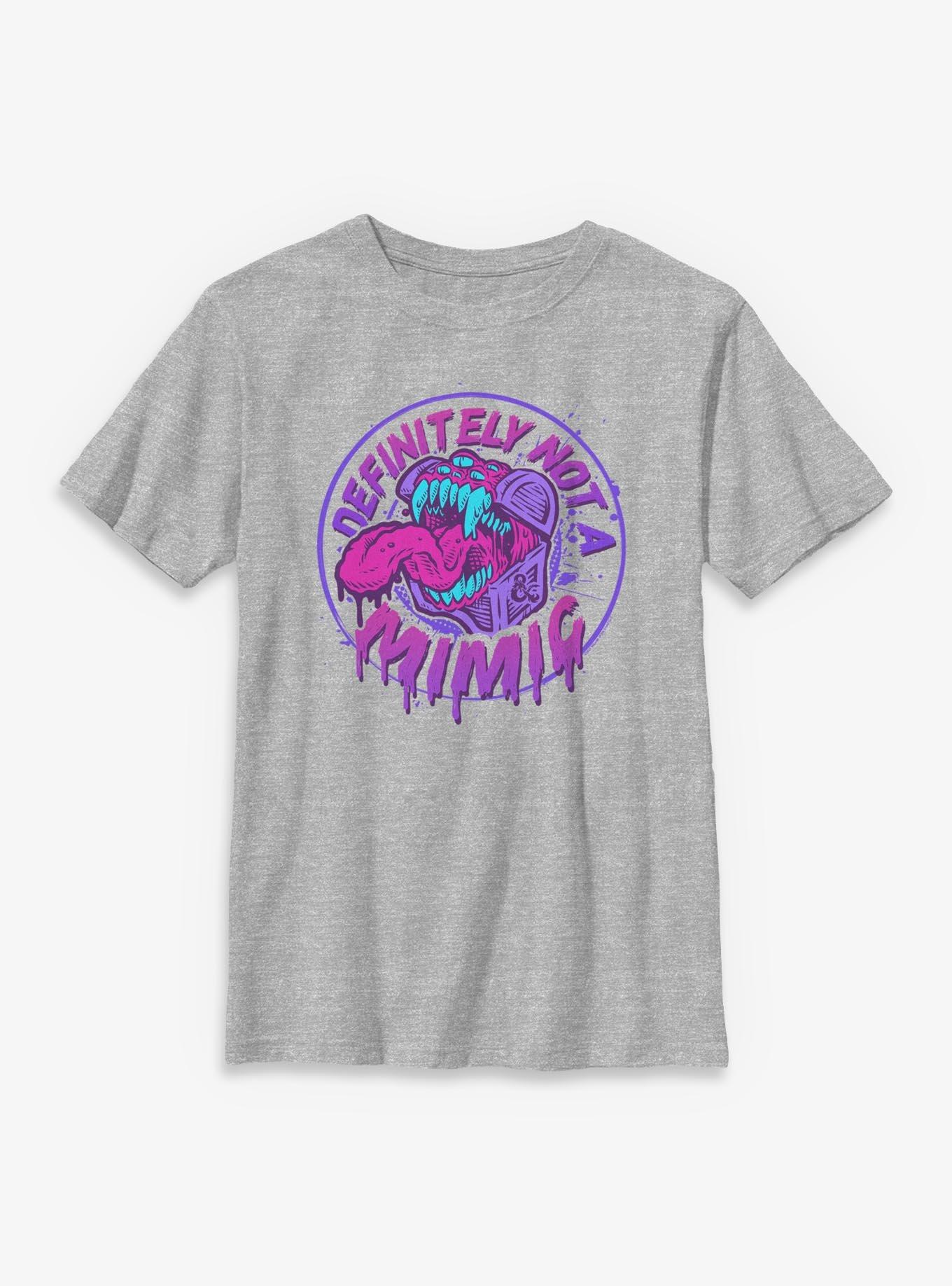 Dungeons & Dragons Definitely Not A Mimic Badge Youth T-Shirt, , hi-res