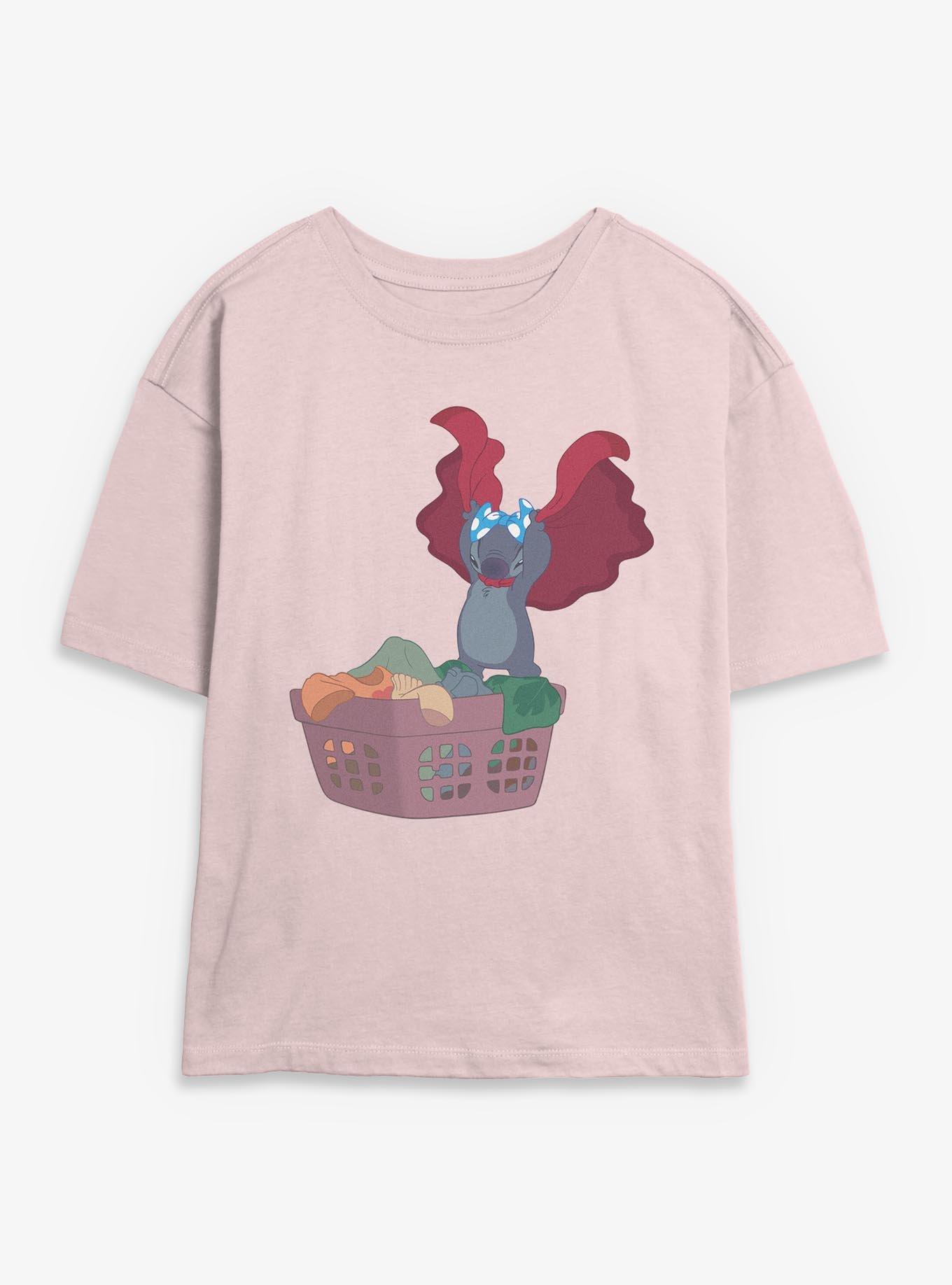 Disney Lilo & Stitch Laundry Monster Womens Skimmer T-Shirt, , hi-res