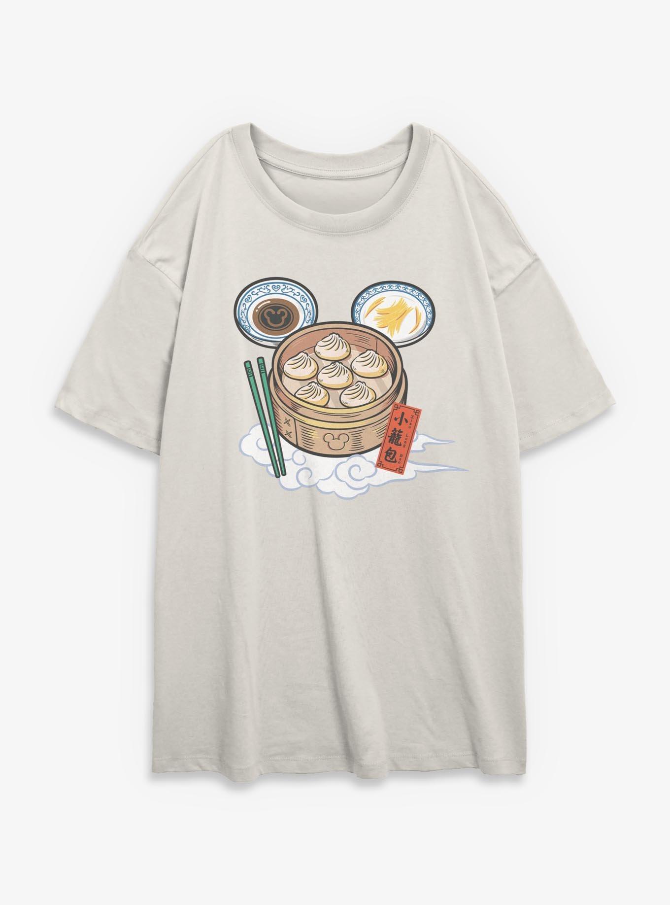 Disney Mickey Mouse Xialongbao Dumplings Womens Oversized T-Shirt, , hi-res