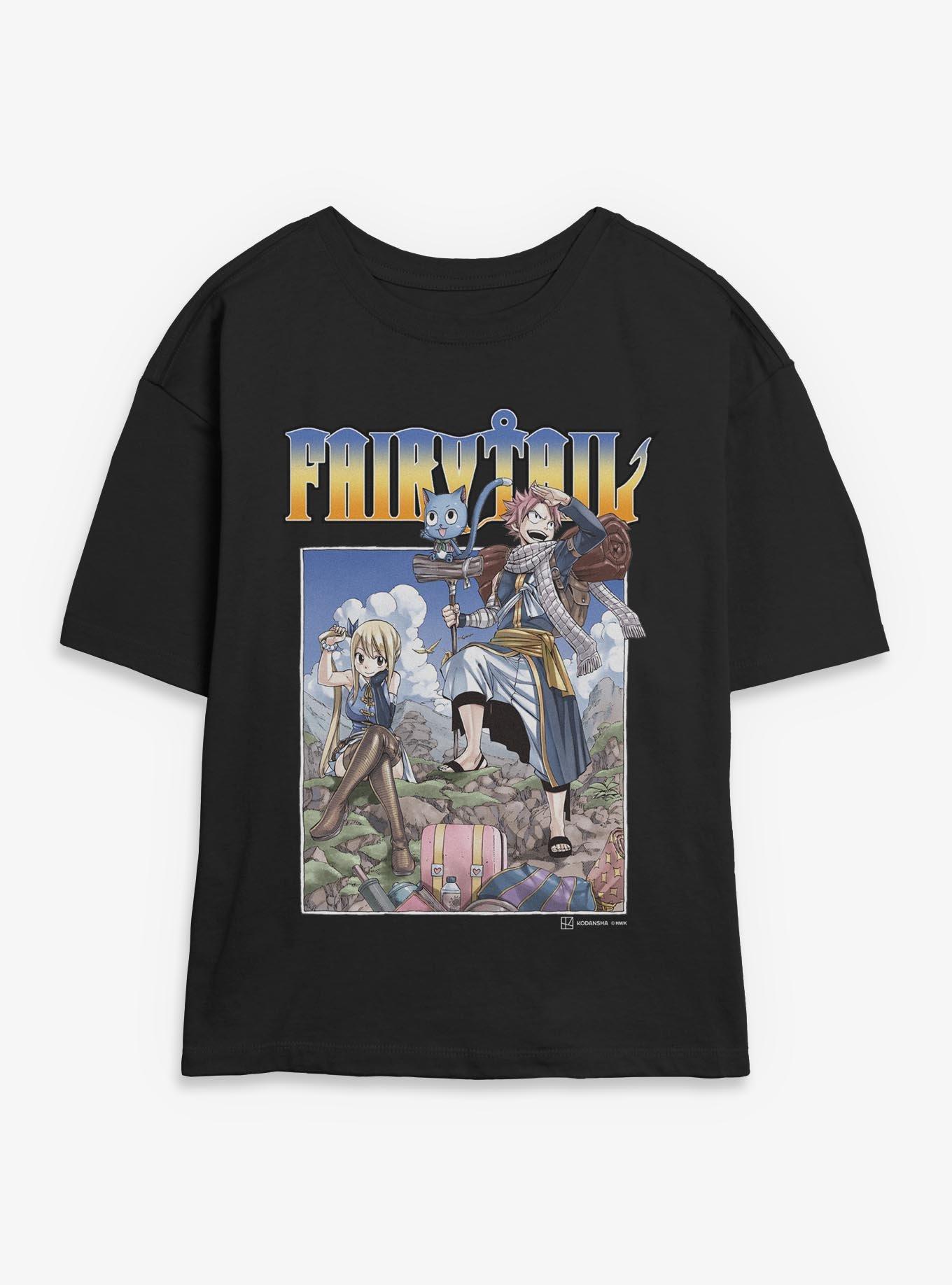 Fairy Tail On A Mission Womens Skimmer T-Shirt, , hi-res
