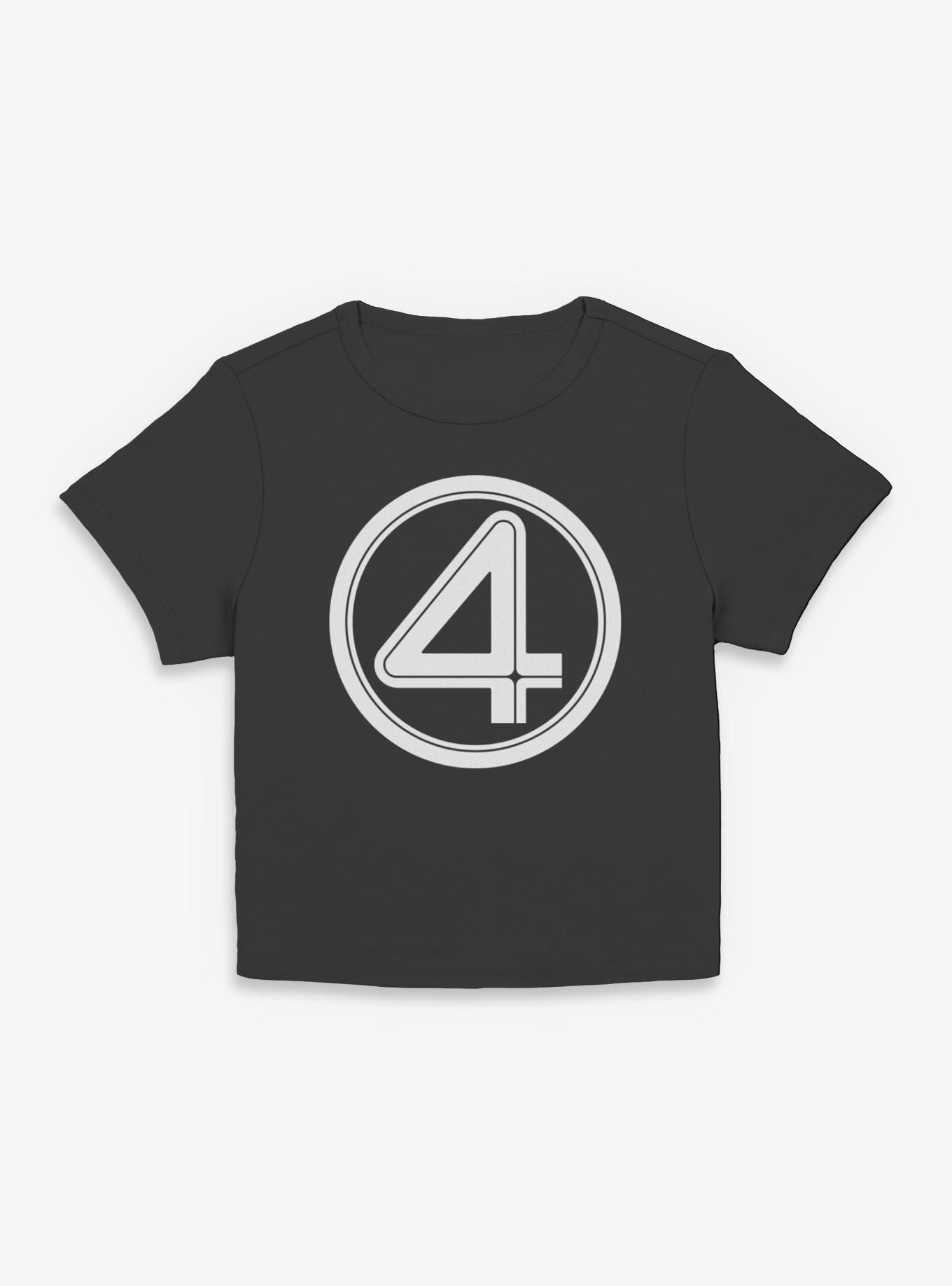 Marvel Fantastic Four Logo Womens Baby T-Shirt, , hi-res