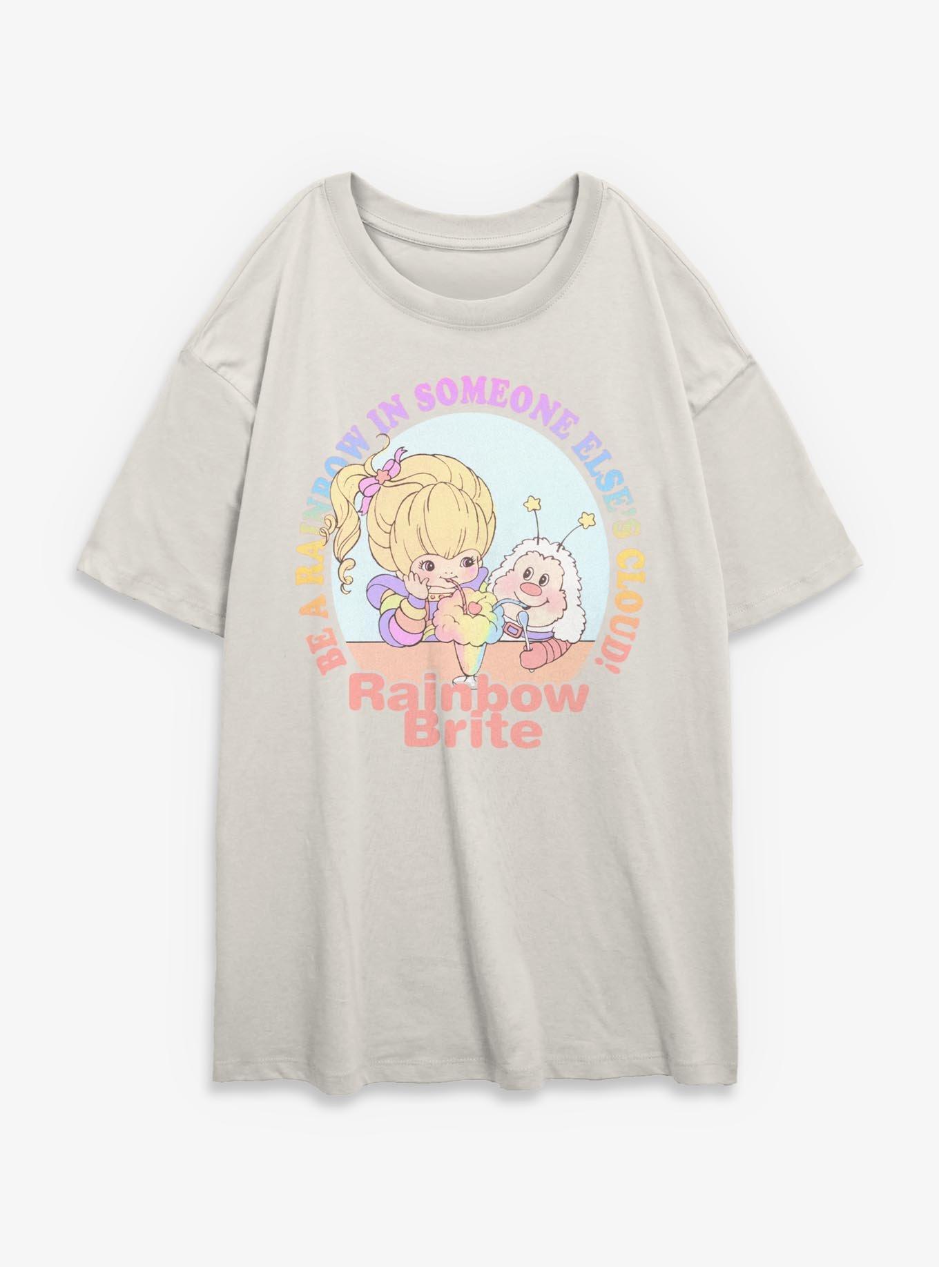 Rainbow Brite Be A Rainbow Womens Oversized T-Shirt, , hi-res