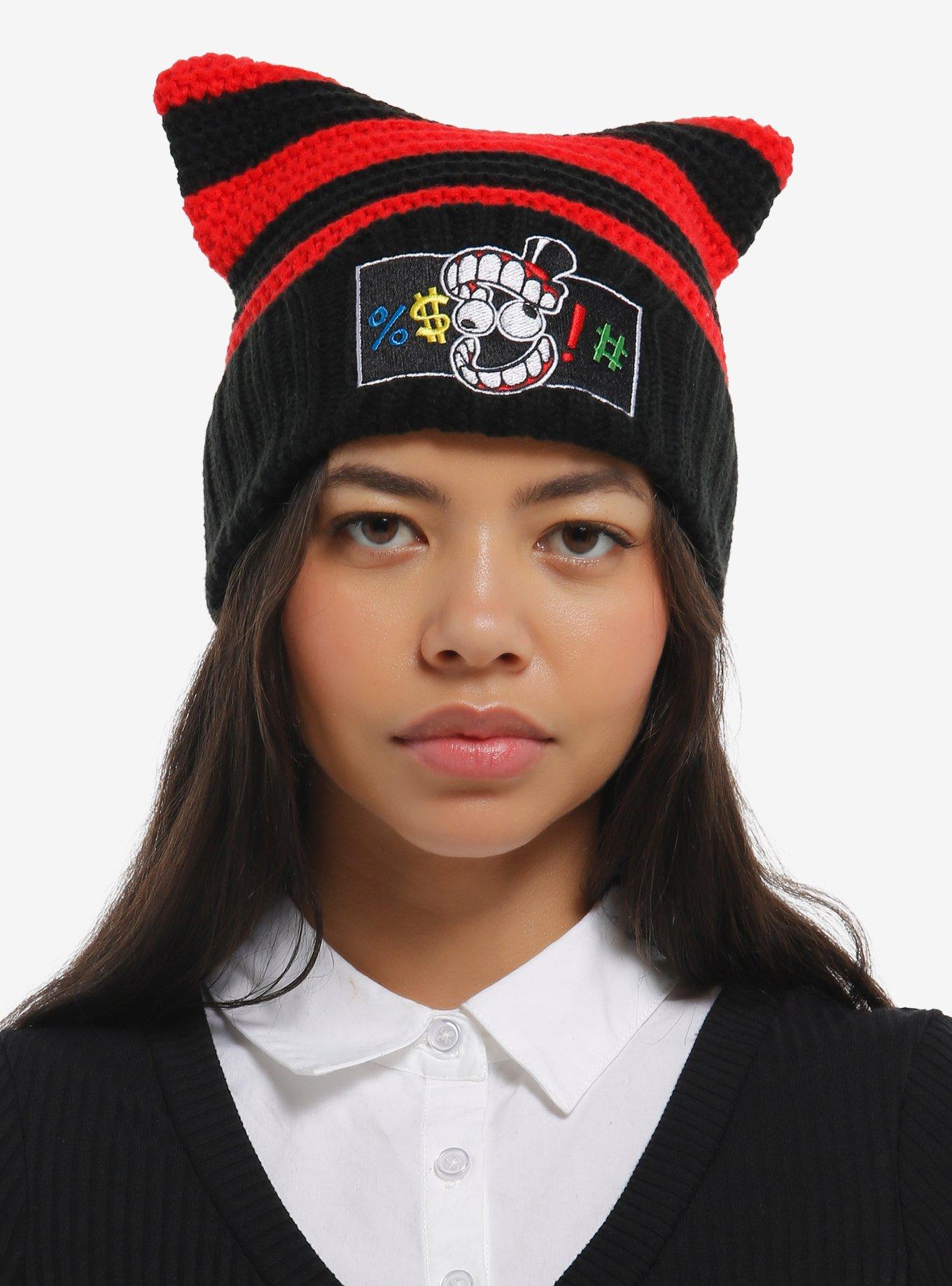 The Amazing Digital Circus Caine Stripe Ear Beanie, , hi-res