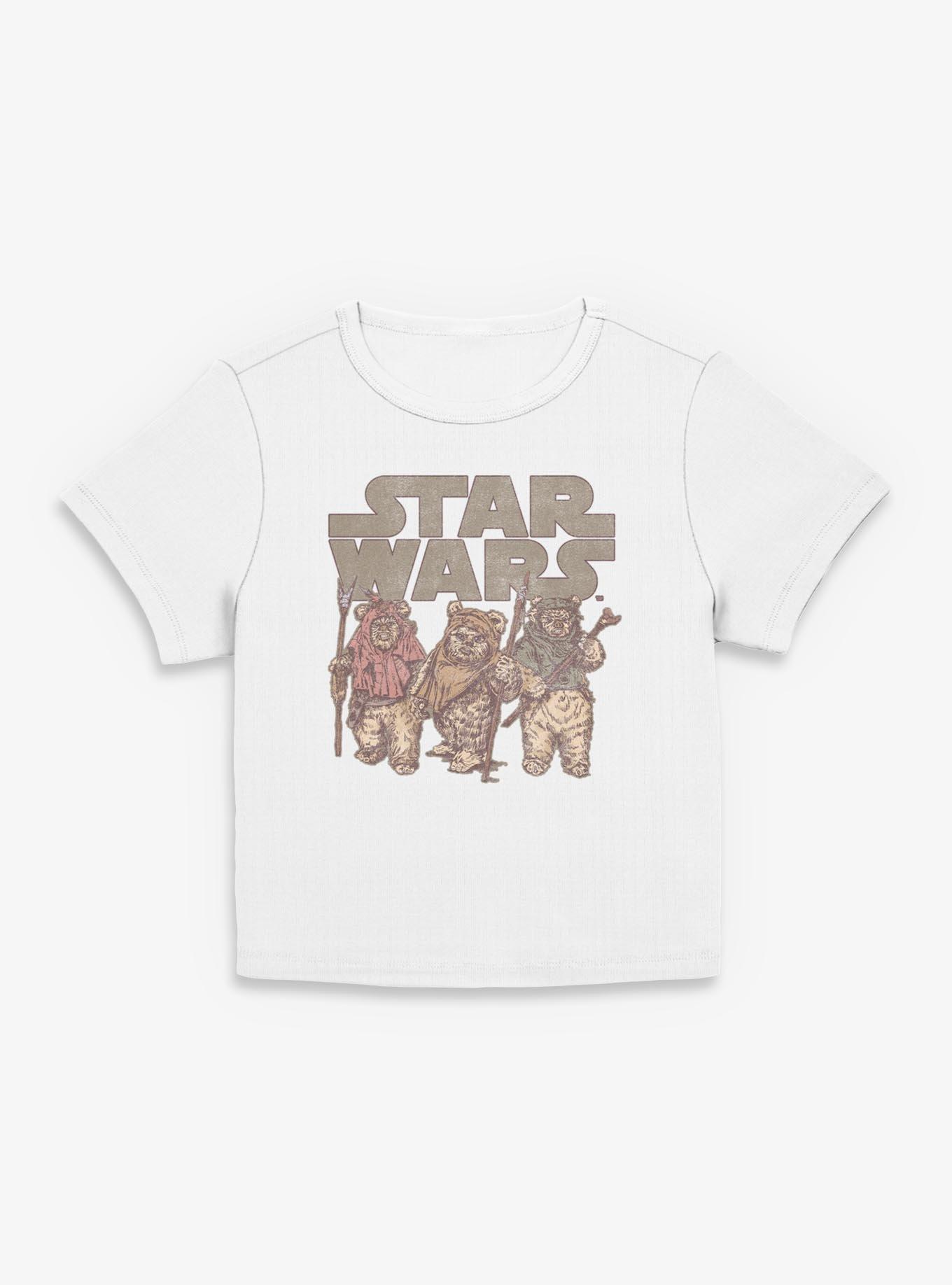 Star Wars Ewok Group Womens Baby T-Shirt, , hi-res