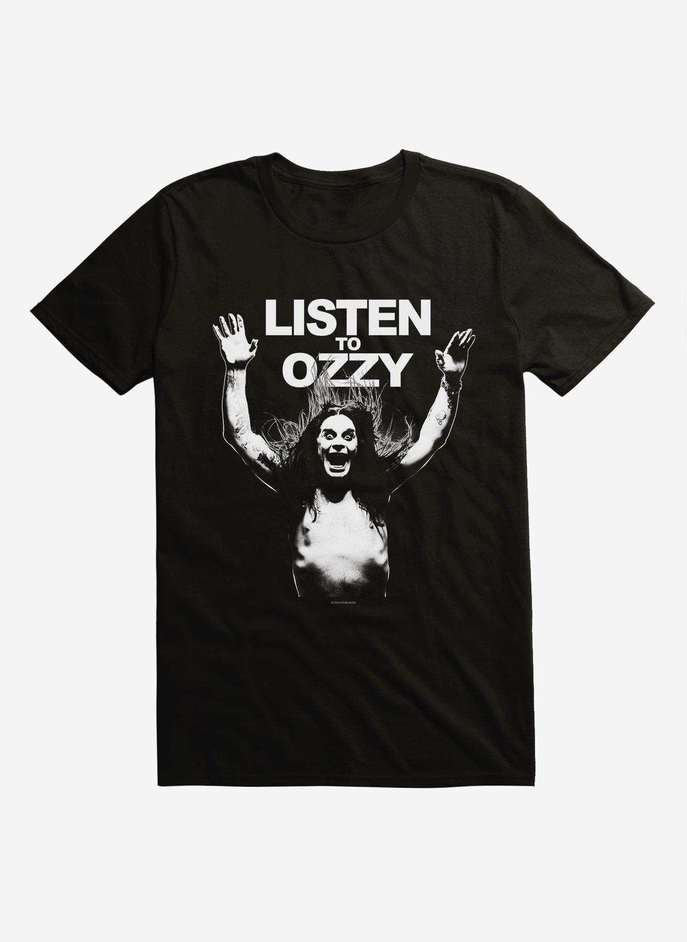 Ozzy Osbourne Listen To Ozzy T-Shirt