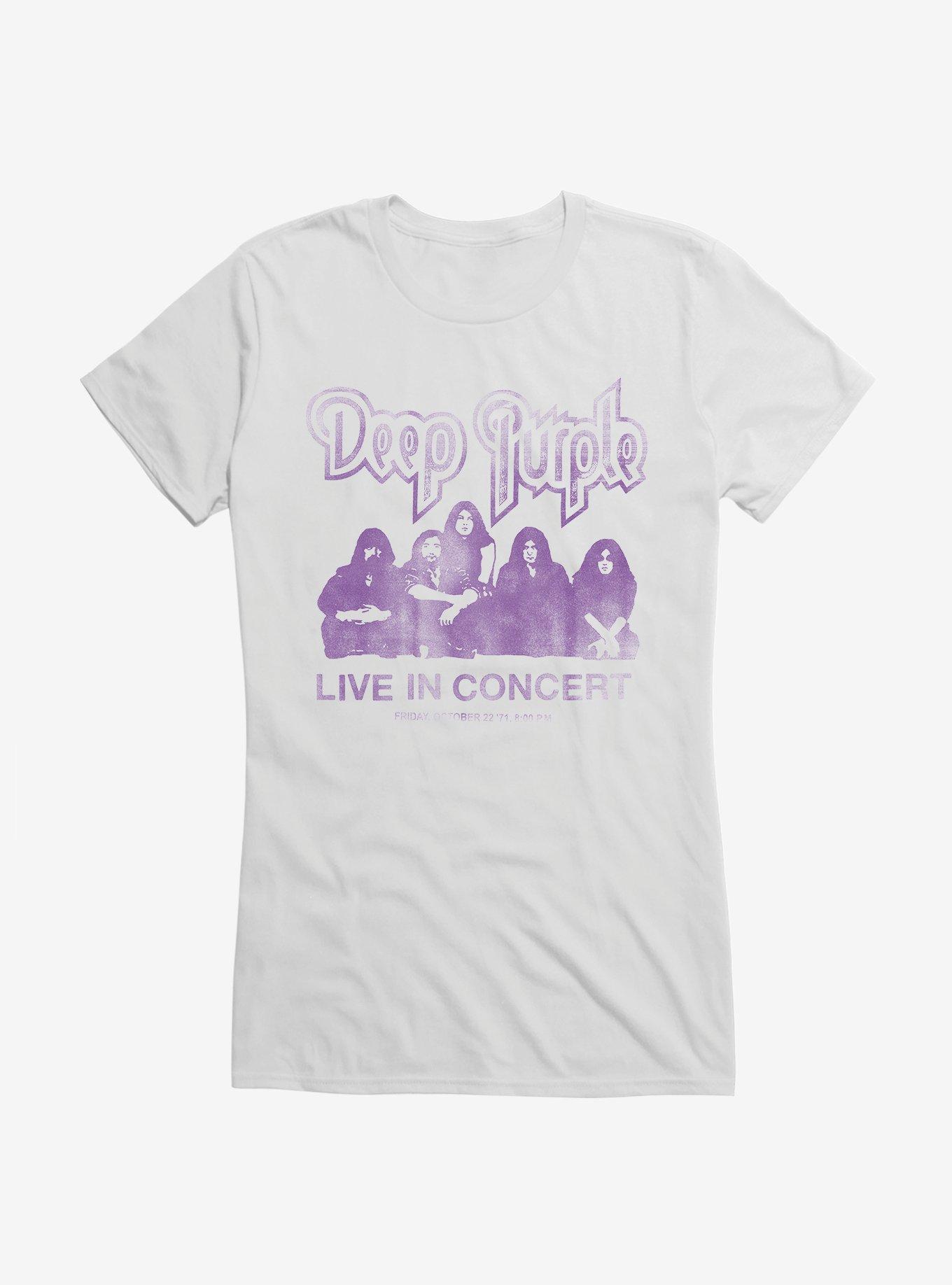 Deep Purple Live In Concert Girls T-Shirt