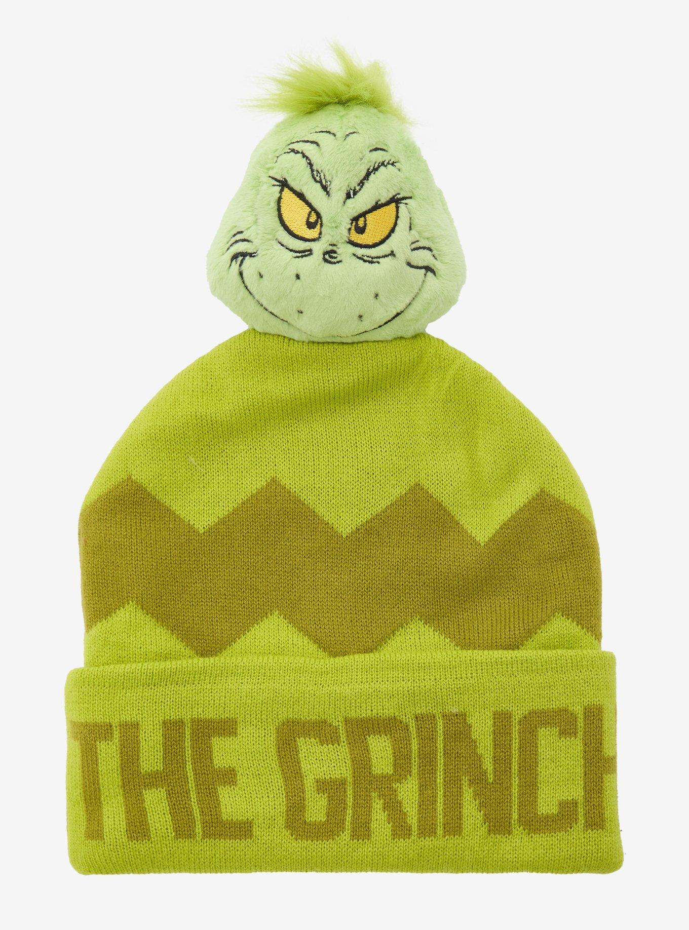 Dr. Seuss How The Grinch Stole Christmas! Grinch Plush Beanie, , hi-res
