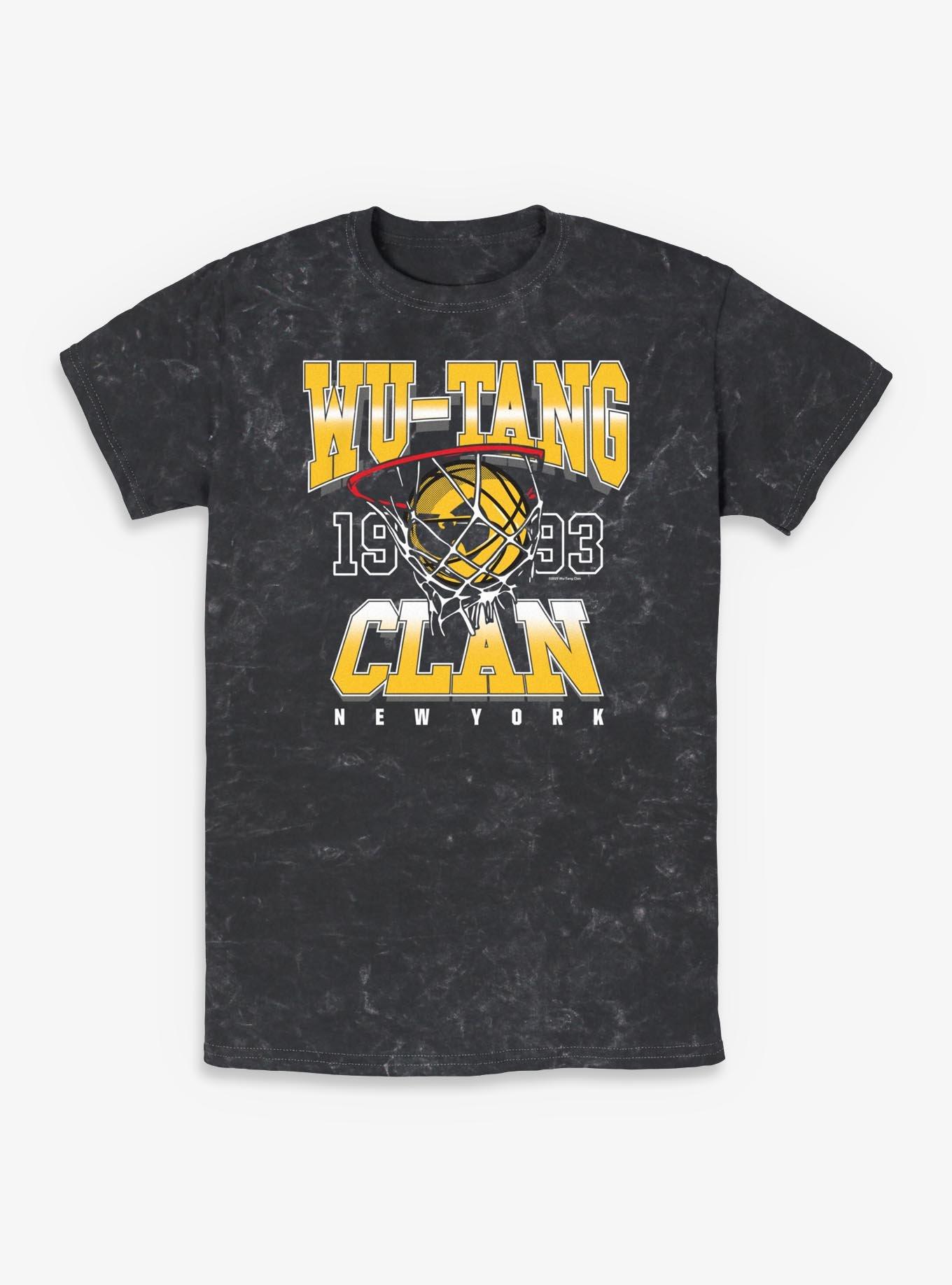 Wu-Tang Clan New York Basketball 1993 Mineral Wash T-Shirt, , hi-res