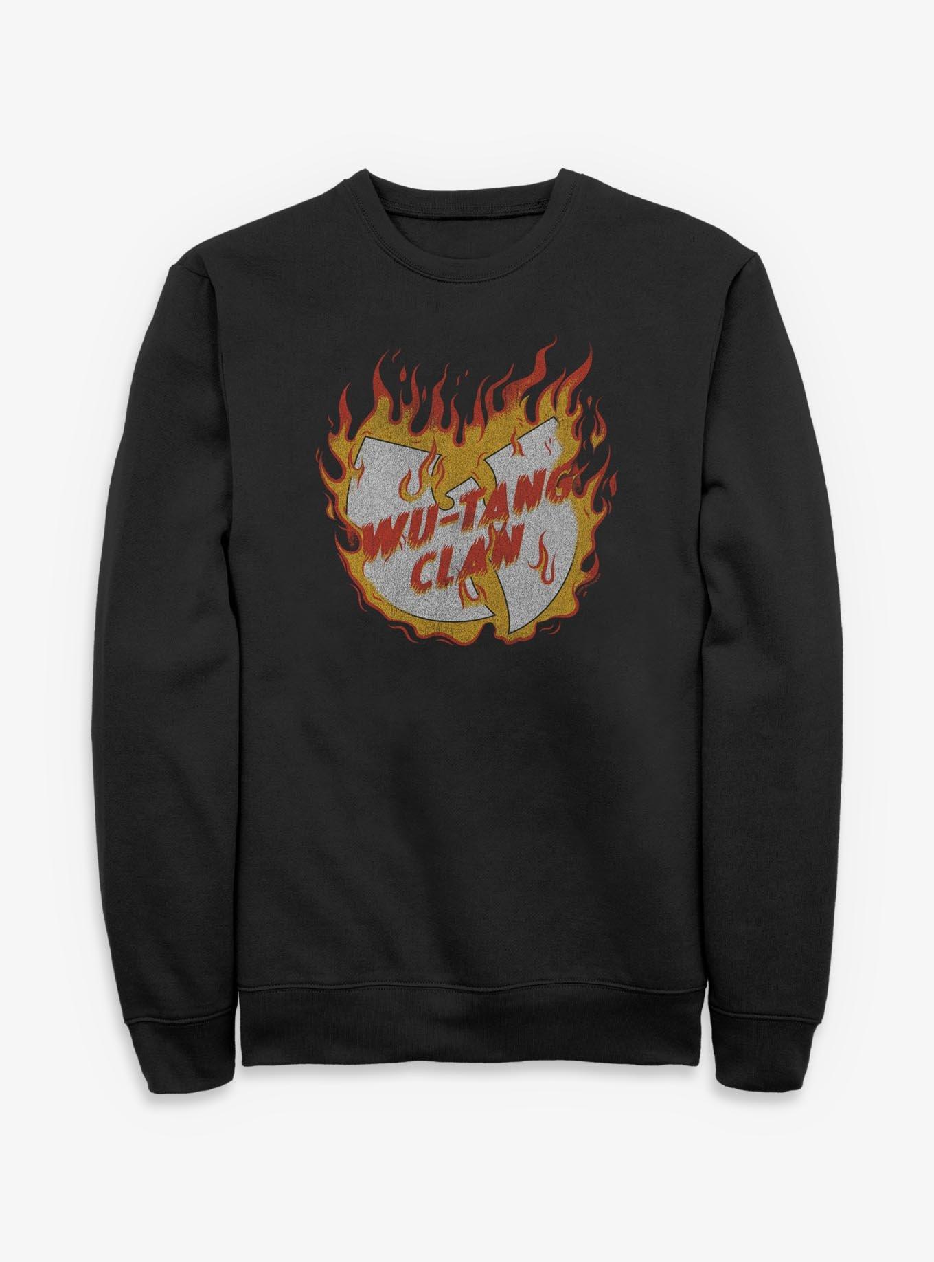 NULL Wu-Tang Clan Fire Logo Sweatshirt