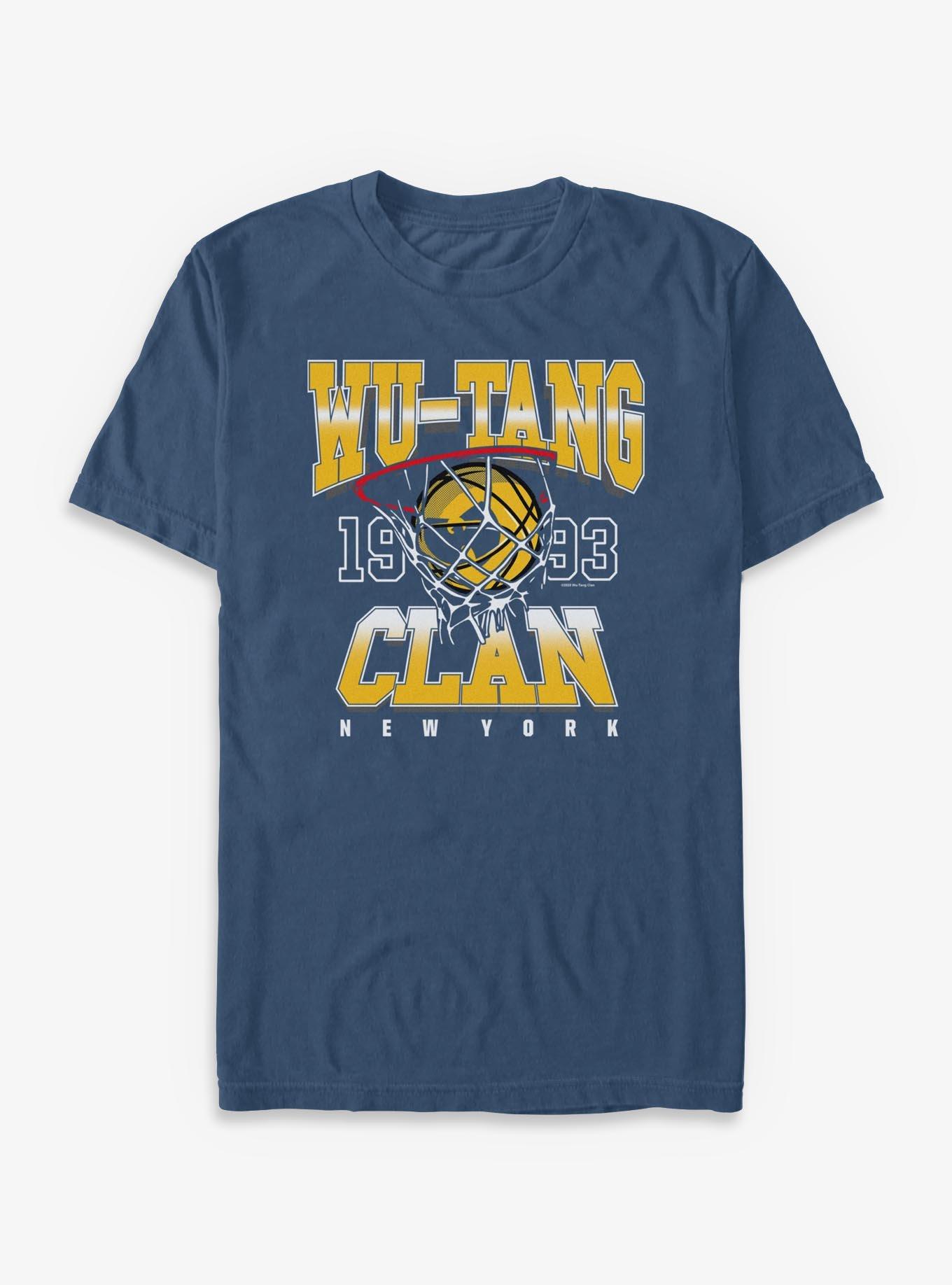 Wu-Tang Clan New York Basketball 1993 Garment Dye T-Shirt, , hi-res
