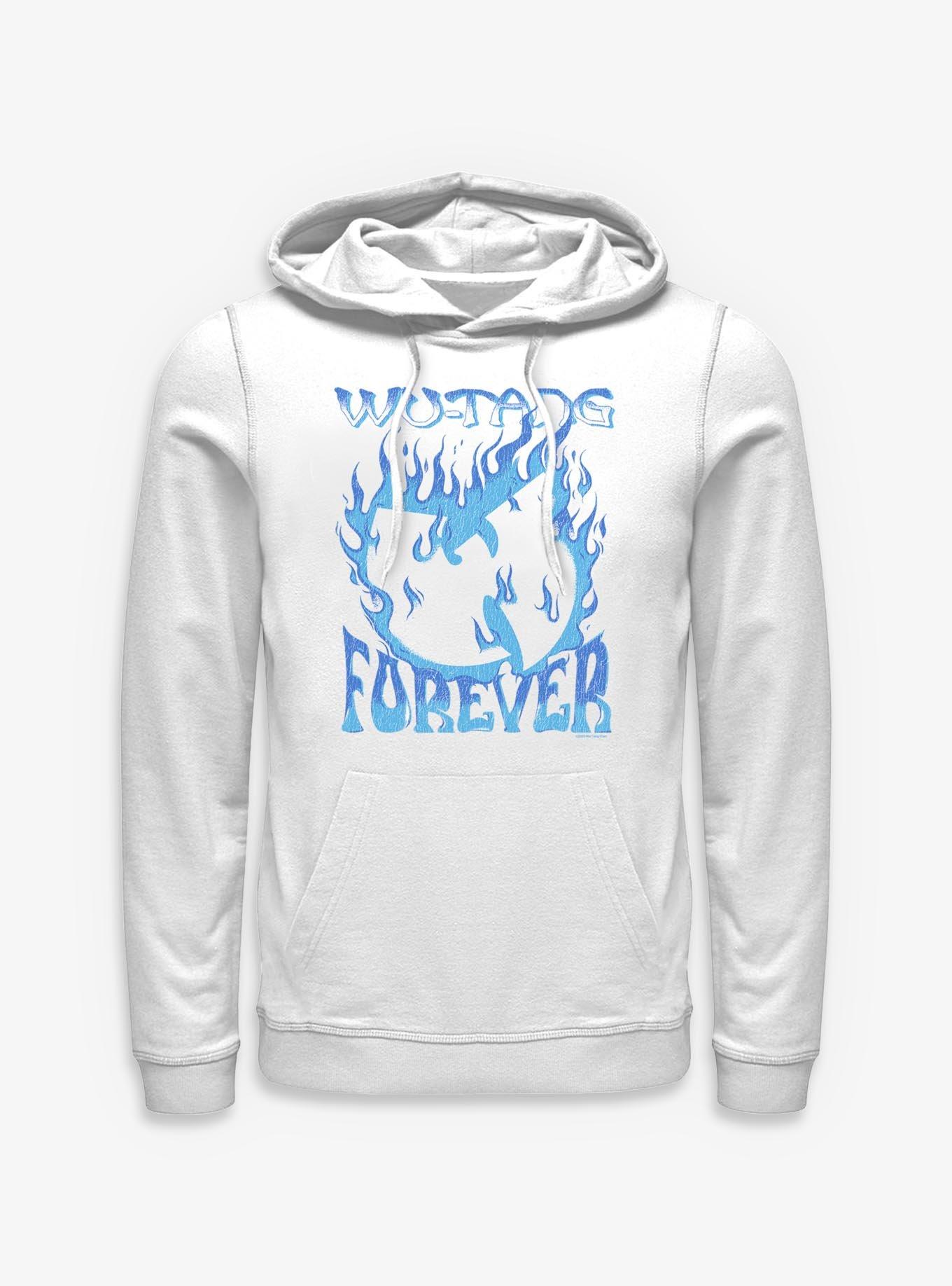 Wu-Tang Clan Blue Flame Logo Hoodie, , hi-res
