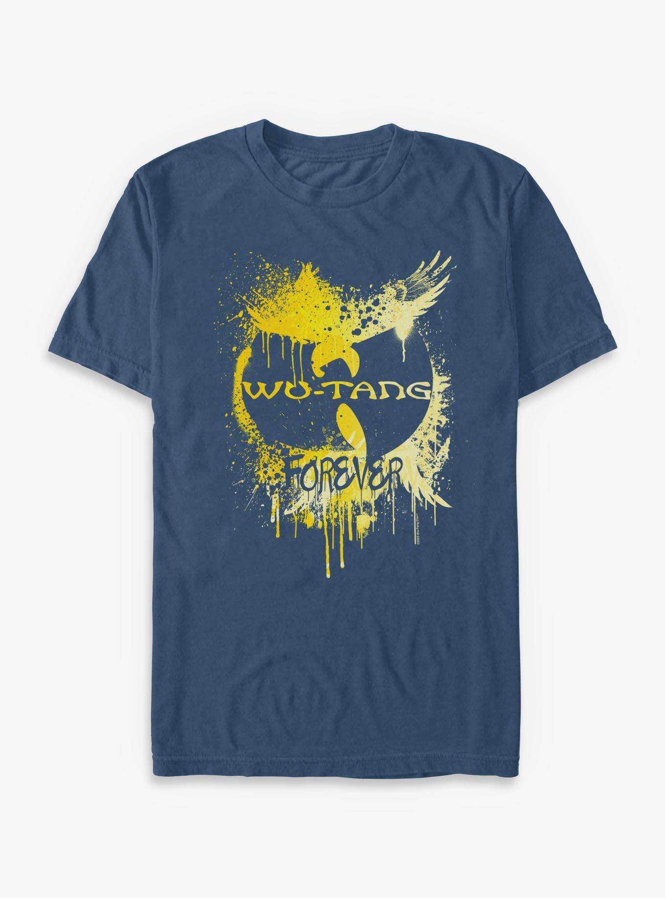 COMFORTCOLORS Wu-Tang Clan Paint Splash Garment Dye T-Shirt