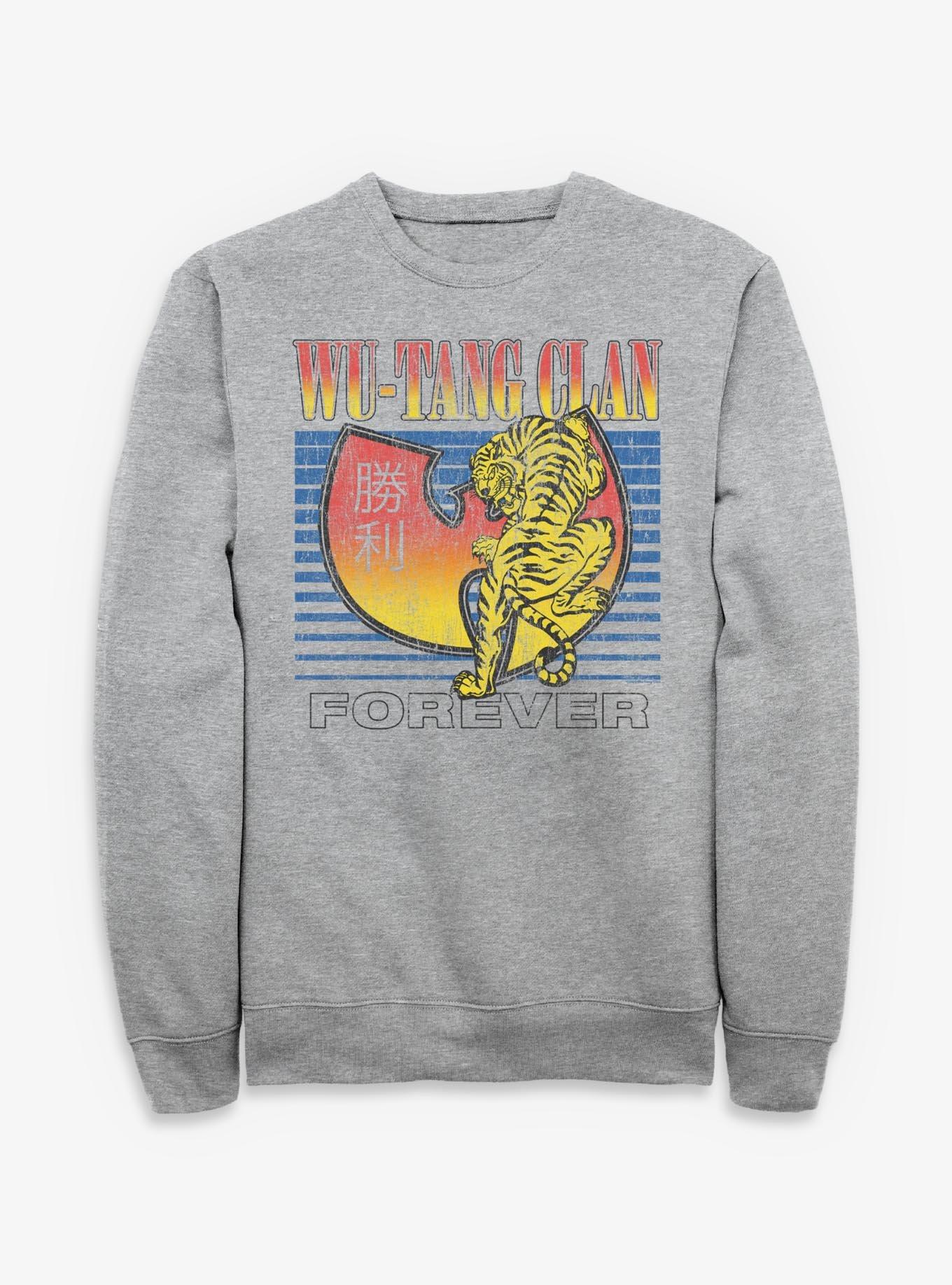NULL Wu-Tang Clan Forever Tiger Logo Sweatshirt