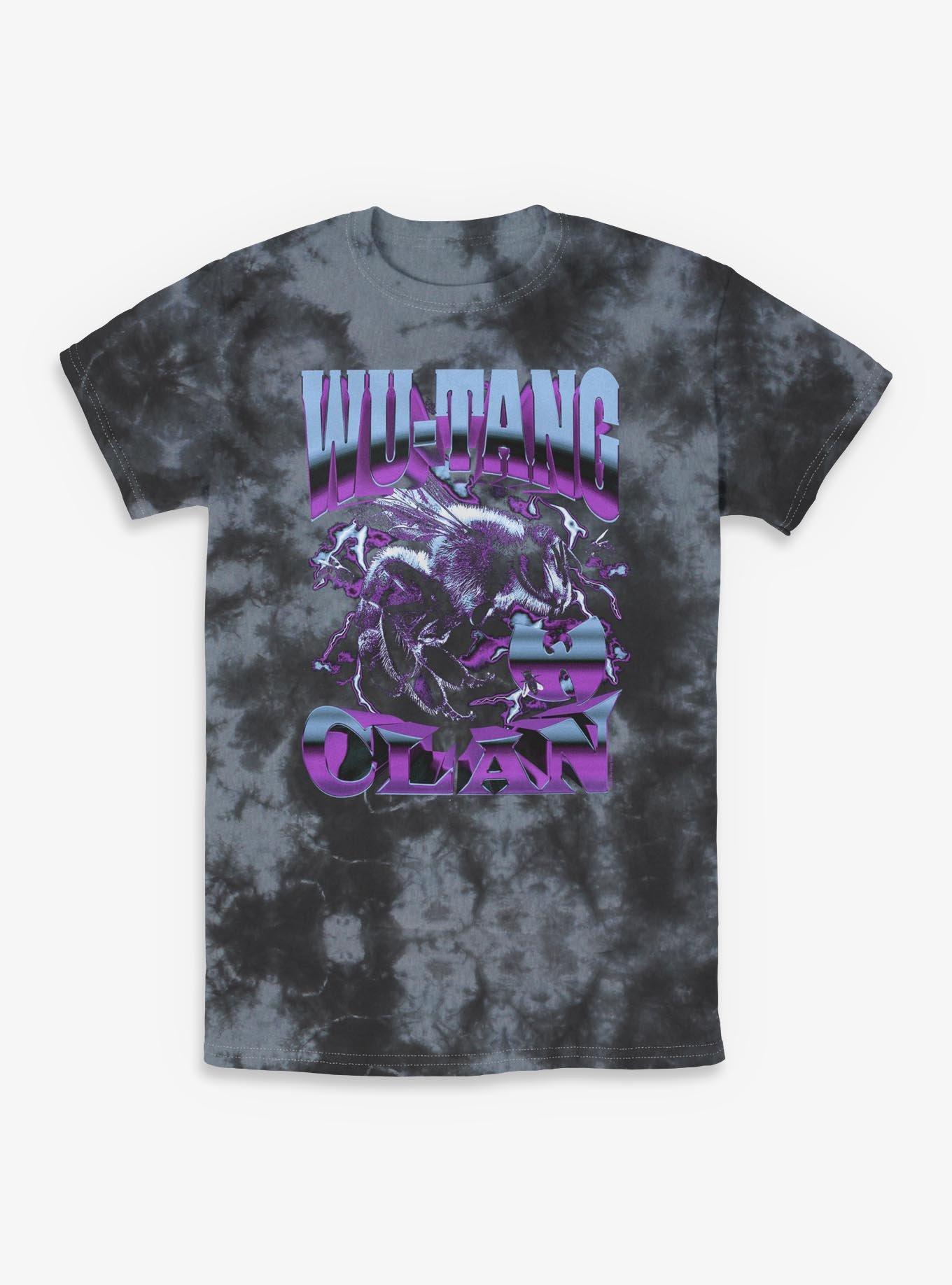 Wu-Tang Clan Logo Killer Bee Tie-Dye T-Shirt, , hi-res