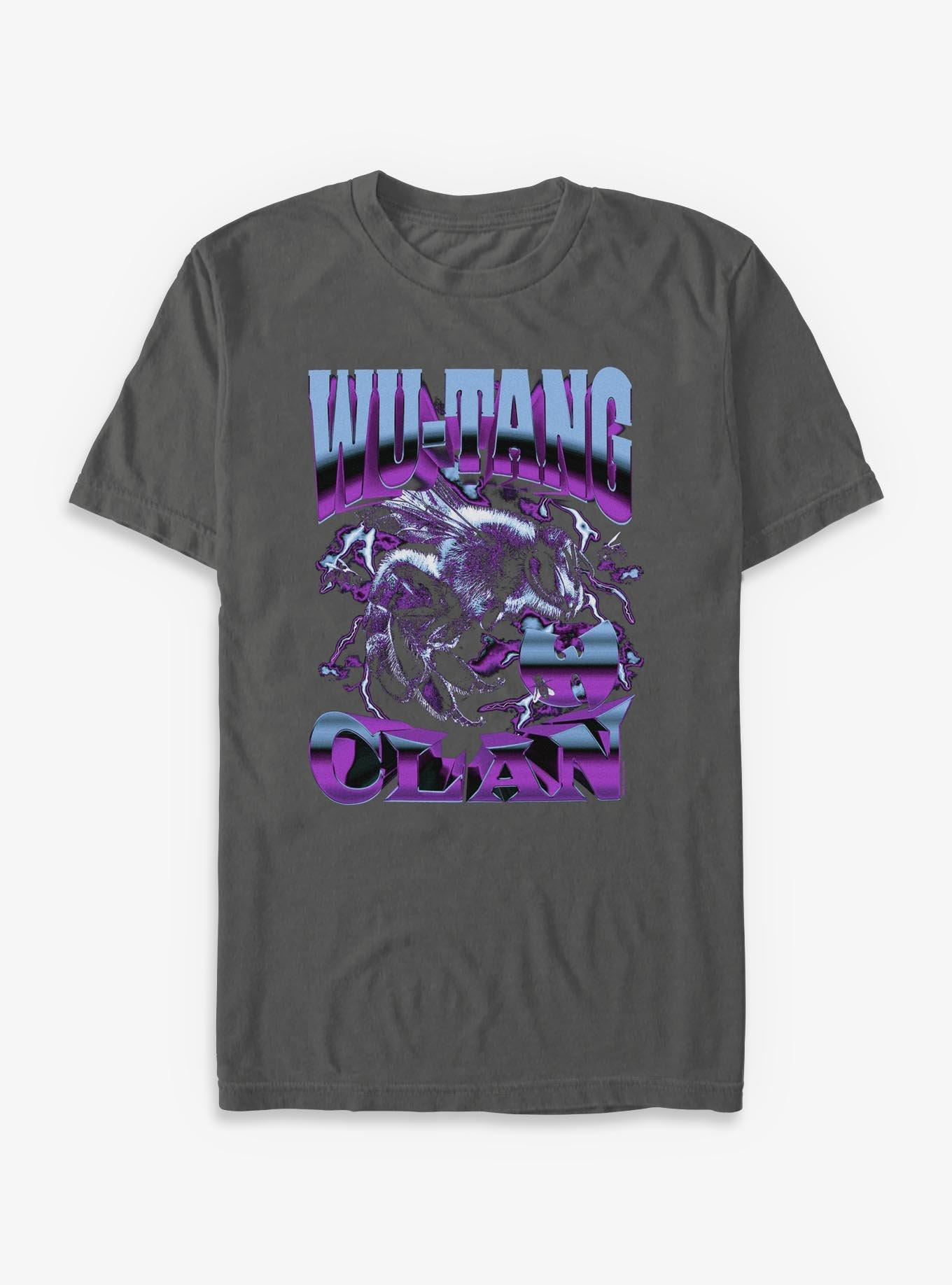 Wu-Tang Clan Logo Killer Bee Garment Dye T-Shirt, , hi-res
