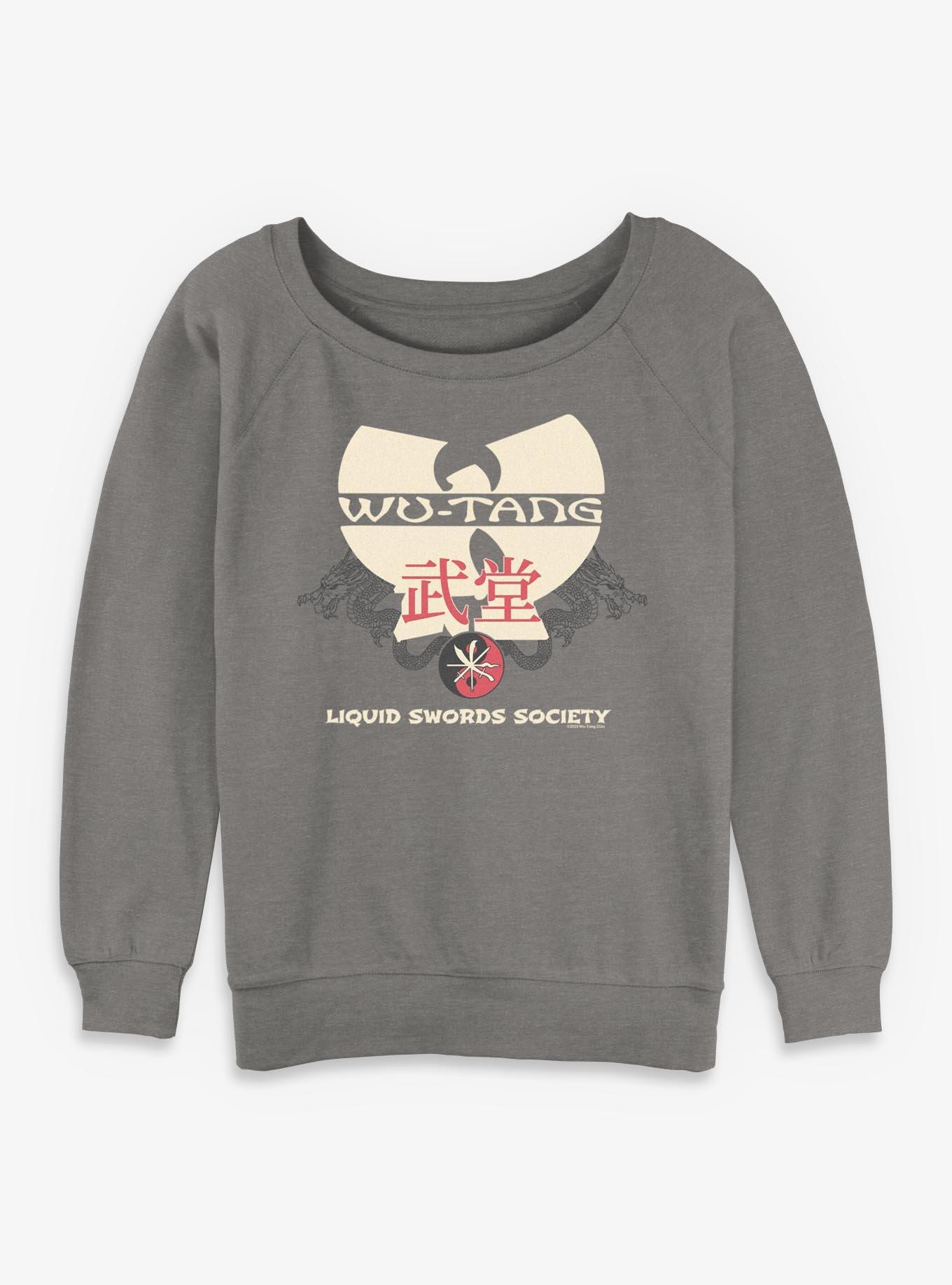 NULL Wu-Tang Clan Liquid Swords Society Girls Slouchy Sweatshirt