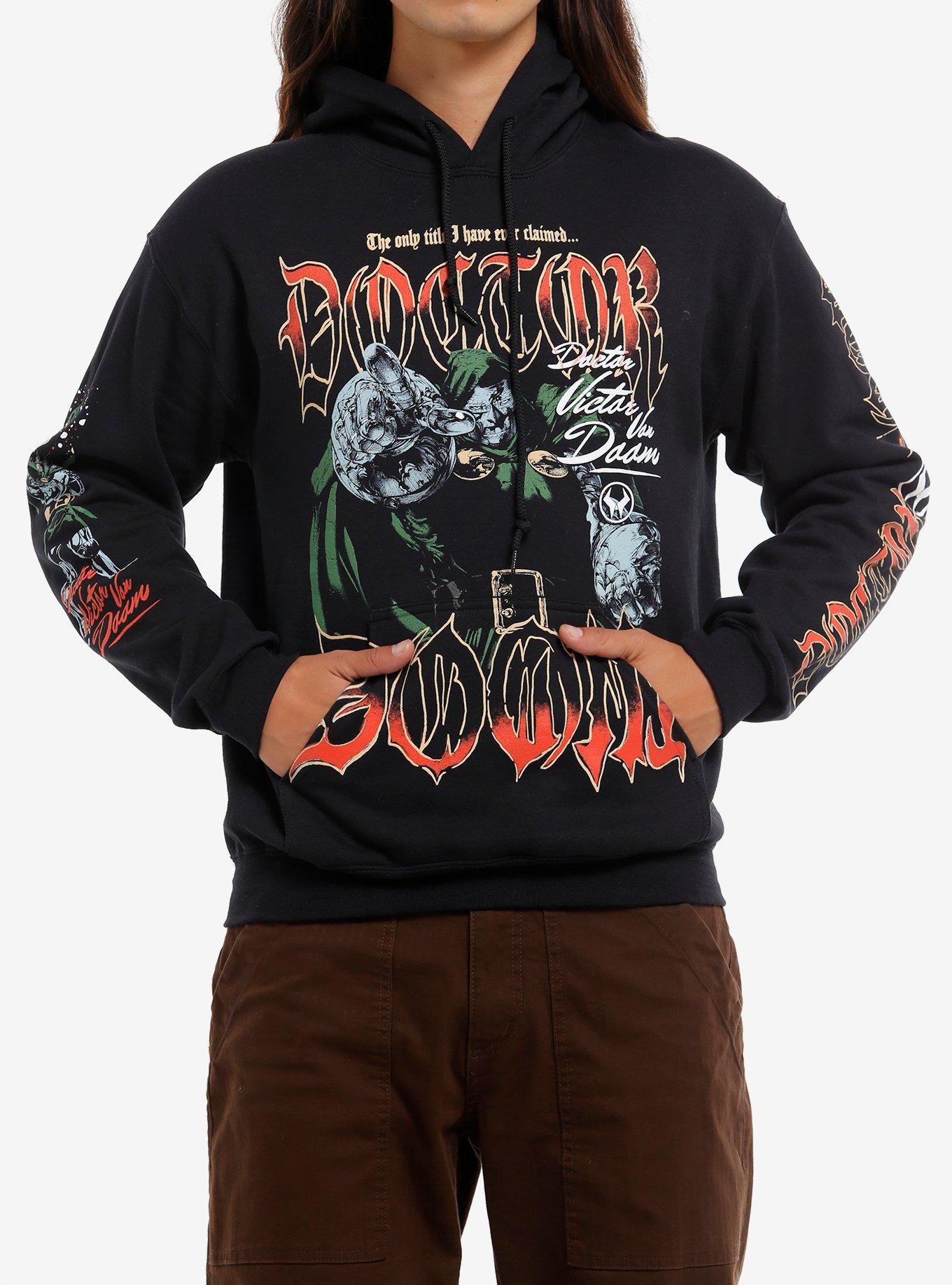 Marvel Doctor Doom Metal Hoodie | Hot Topic