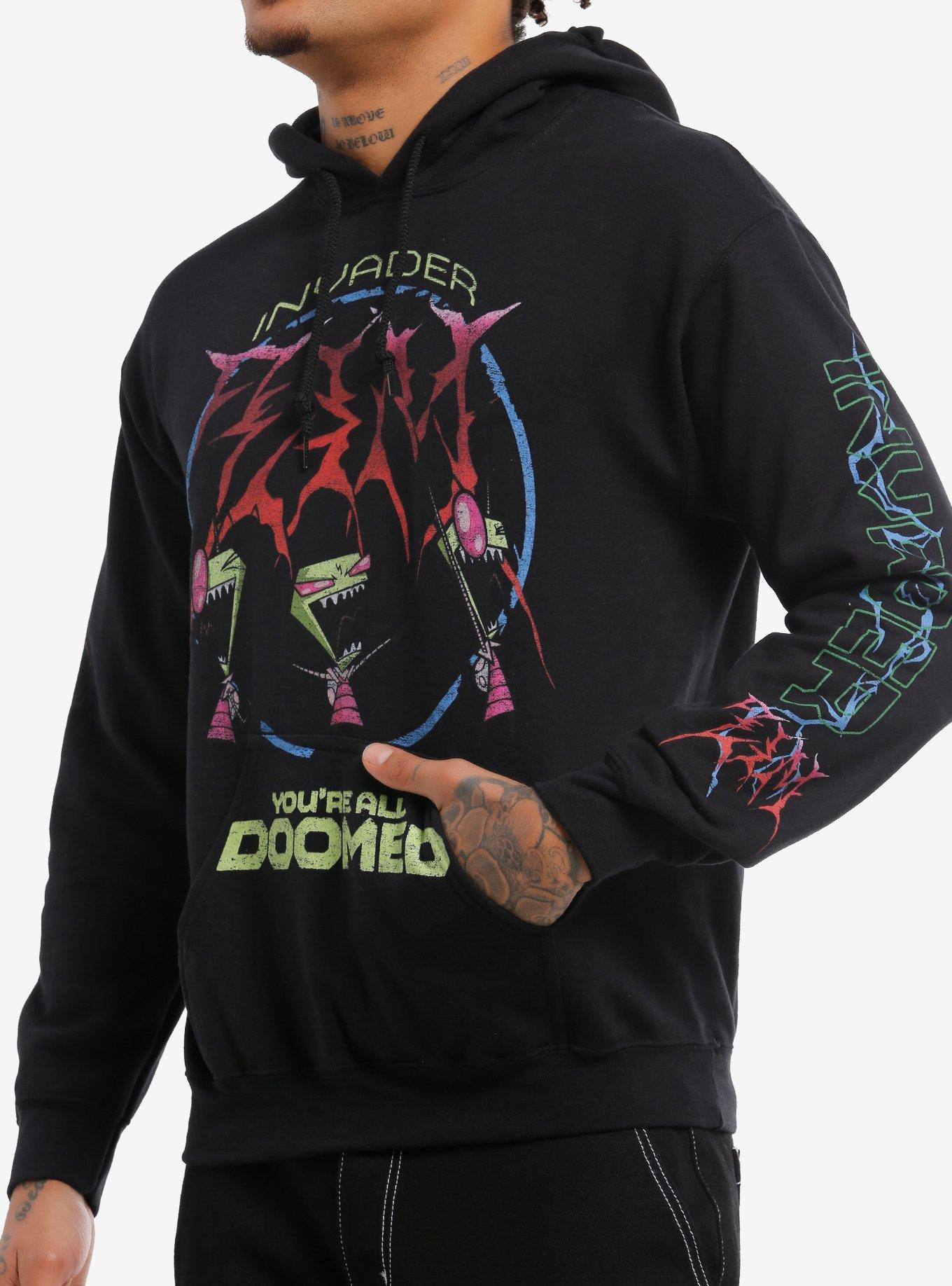 Invader Zim Metal Hoodie