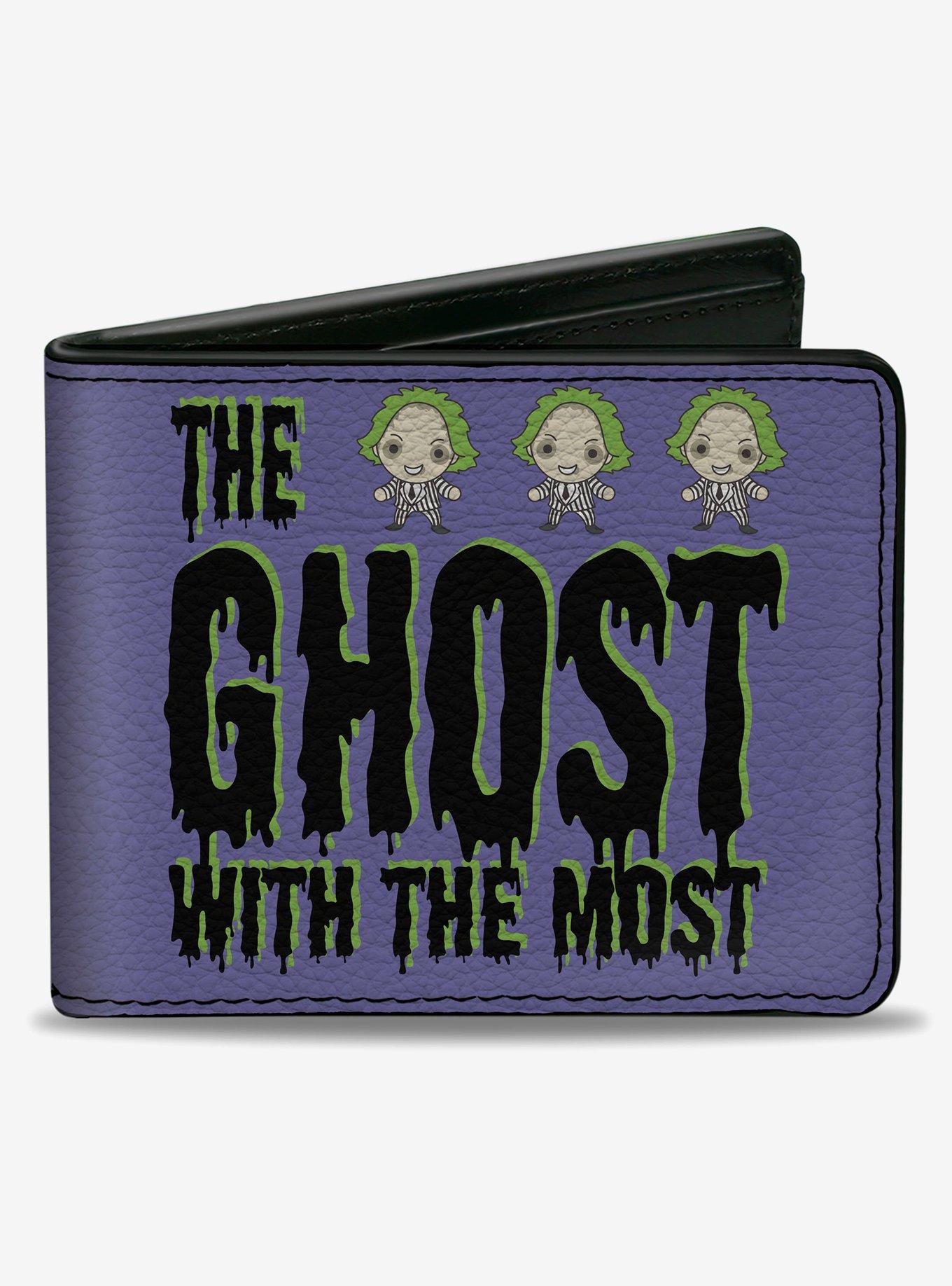 Beetlejuice Chibi The Ghost With The Most Bifold Wallet, , hi-res