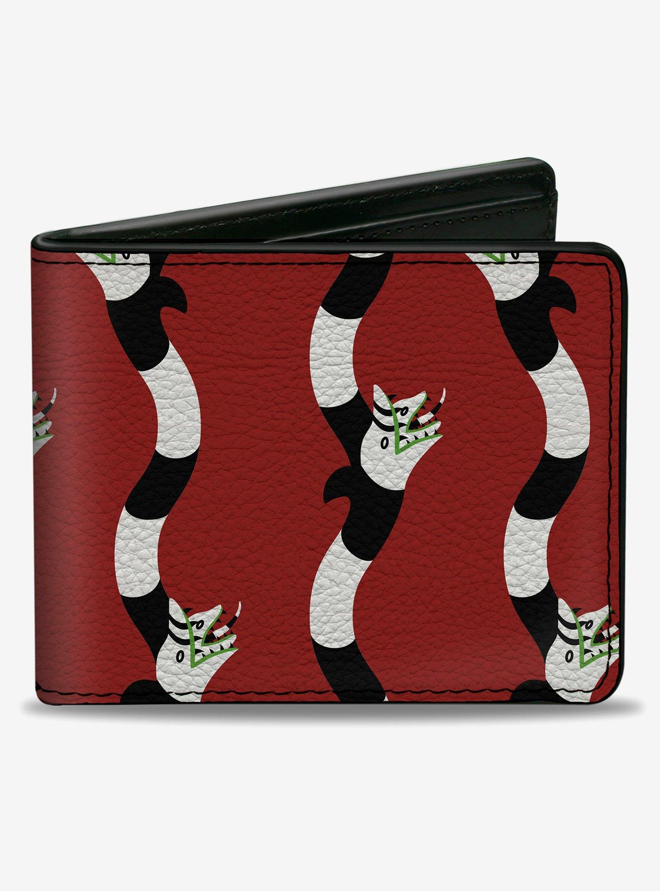 Beetlejuice Banner Sandworm Stripe Bed Bifold Wallet, , hi-res