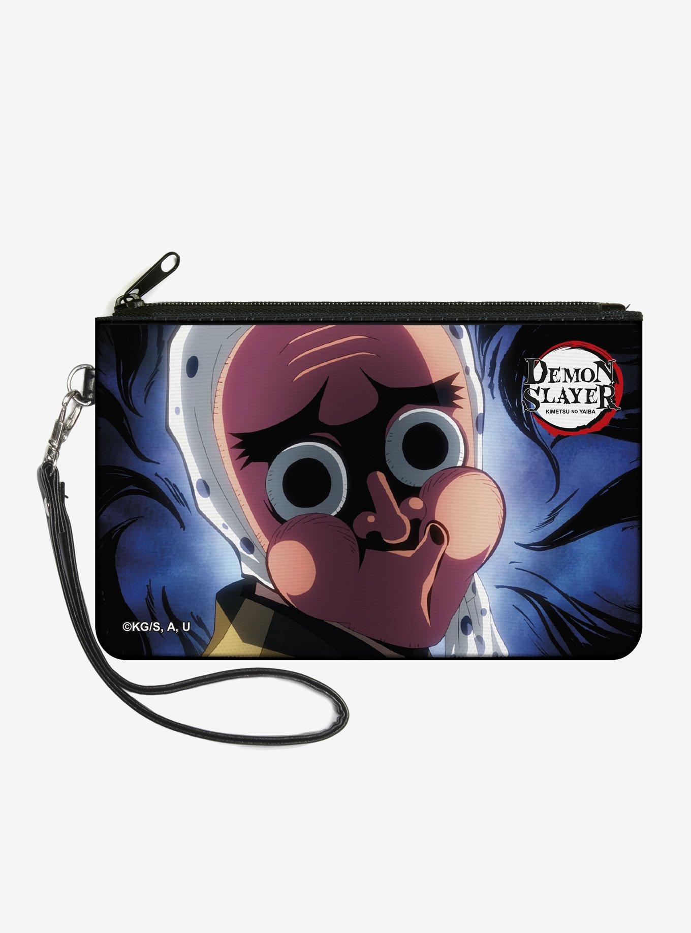 Demon Slayer: Kimetsu No Yaiba Tetsumotonaka Close Up Swirl Zip Clutch Wallet, , hi-res
