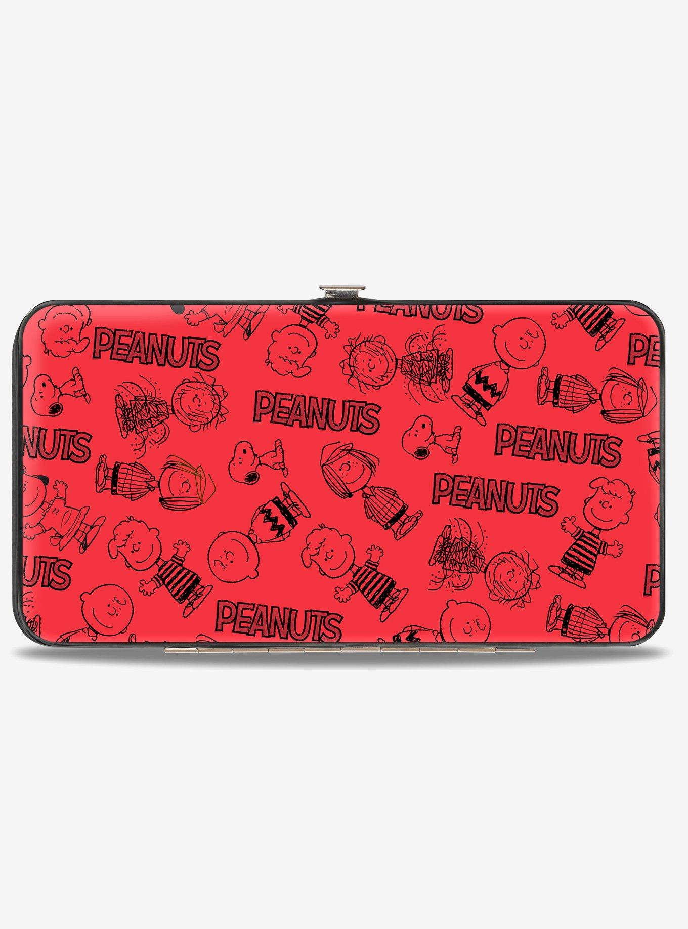 Peanuts Gang Six Character and Title Hinged Wallet, , hi-res
