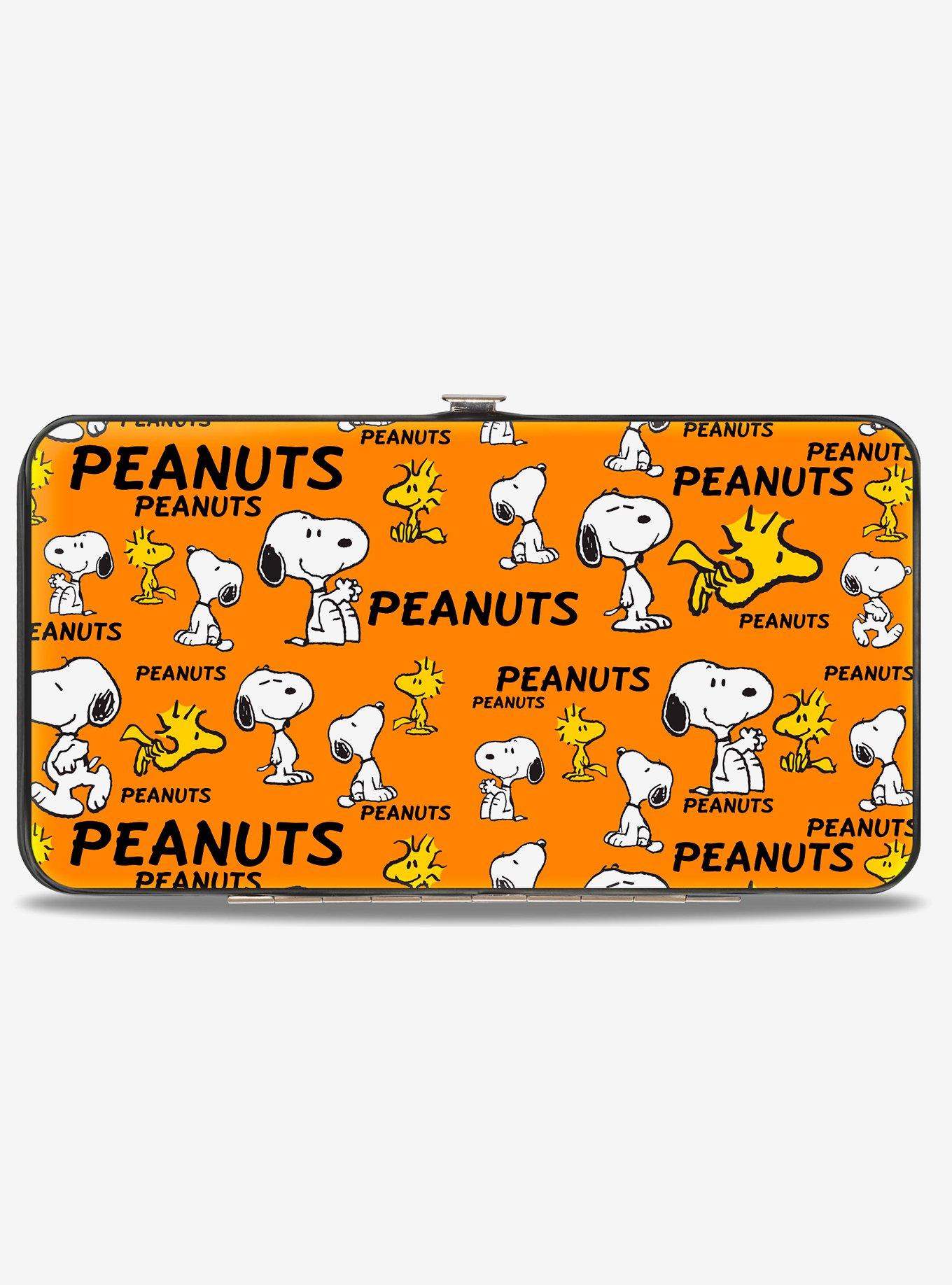 Peanuts Snoopy and Woodstock Poses Hinged Wallet, , hi-res