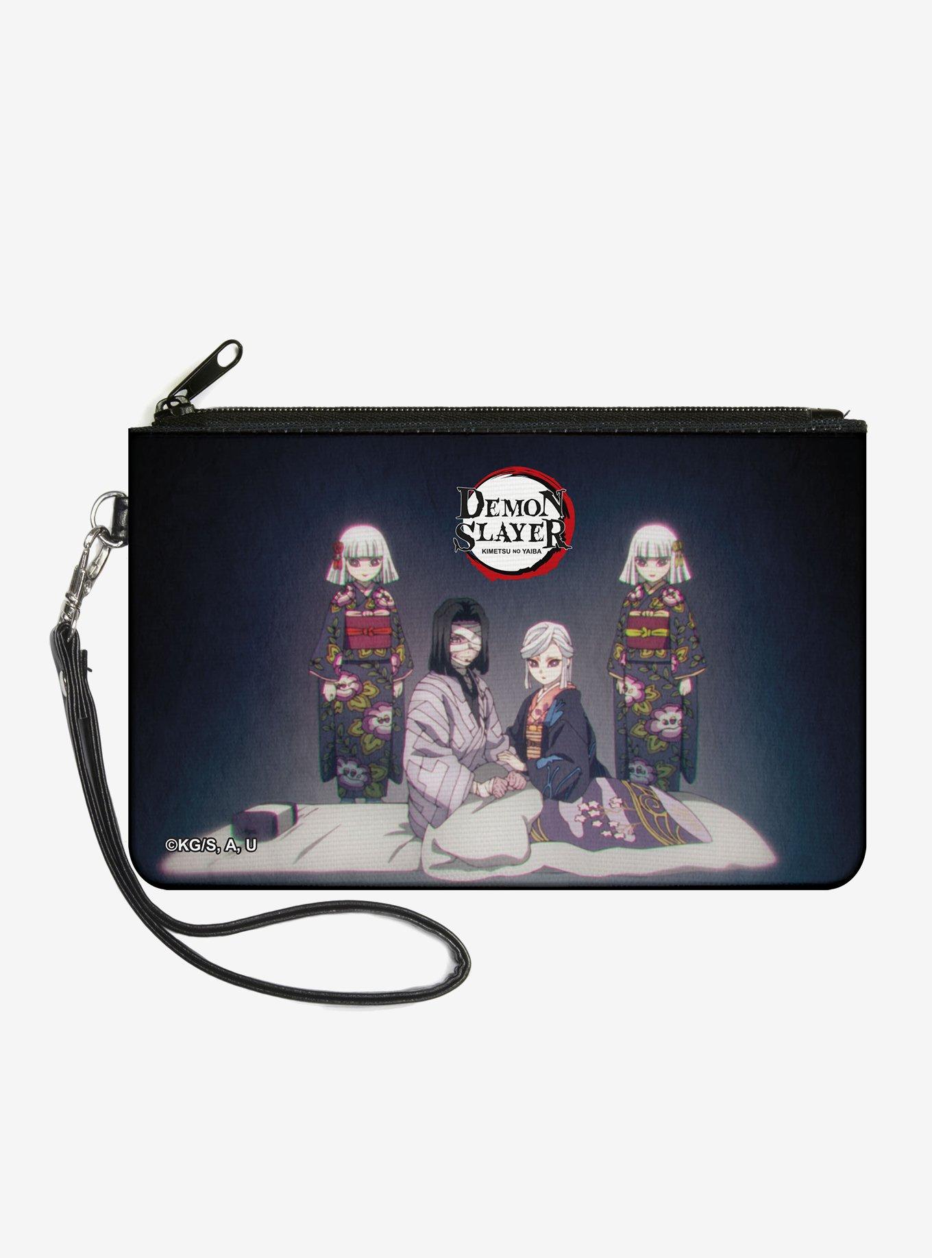 Demon Slayer: Kimetsu No Yaiba Ubuyashiki Parents & Daughters Zip Clutch Wallet, , hi-res