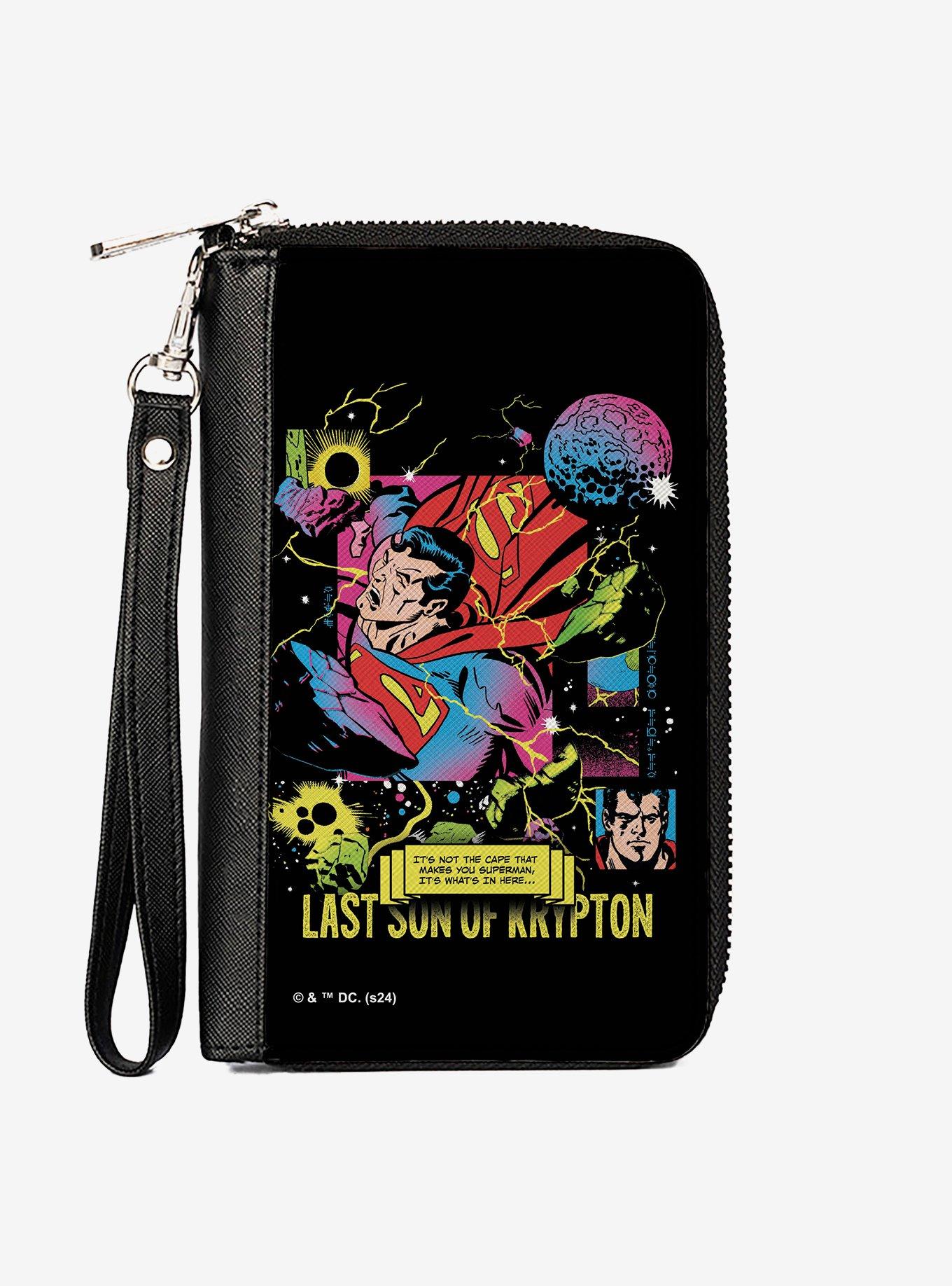 DC Comics Superman Last Son of Krypton Zip Around Wallet, , hi-res